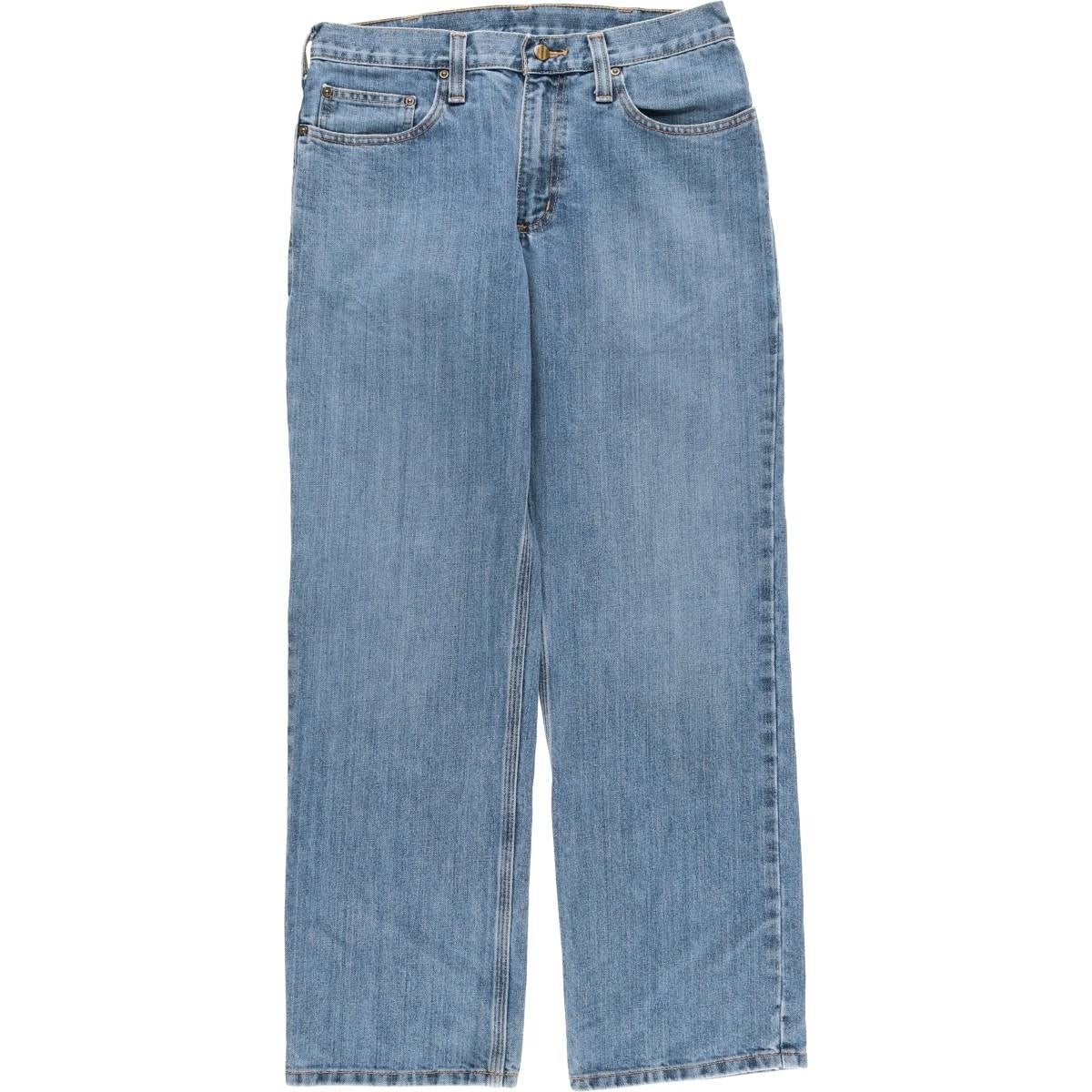 古着 カーハート Carhartt テーパードデニムパンツ メンズw34相当