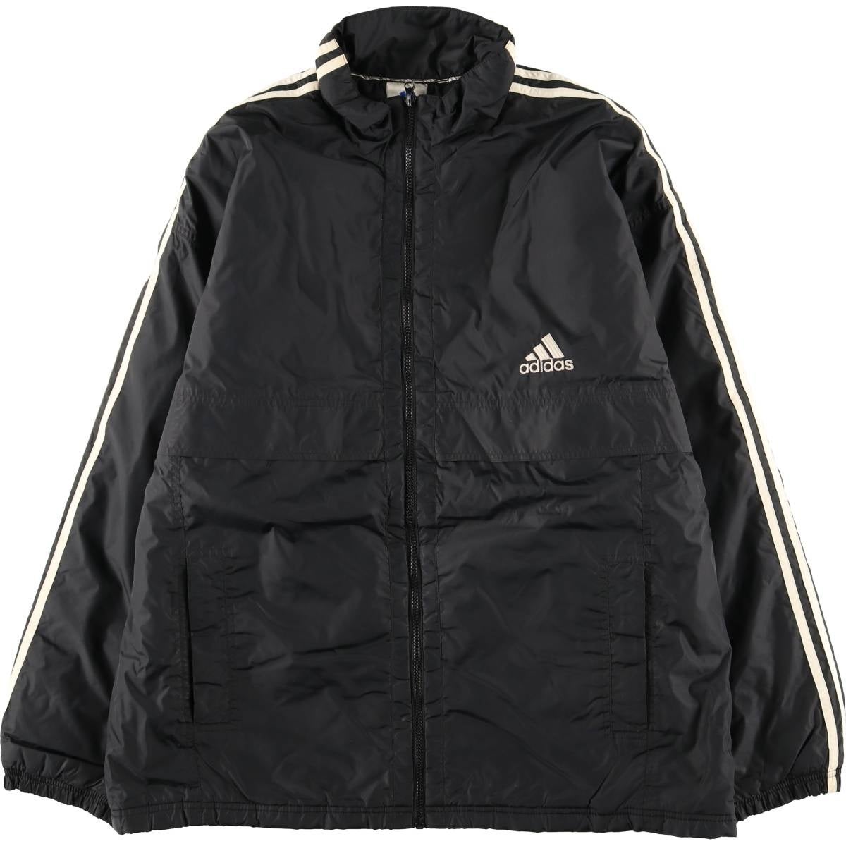 古着 90年代 アディダス adidas 中綿パーカー パファージャケット