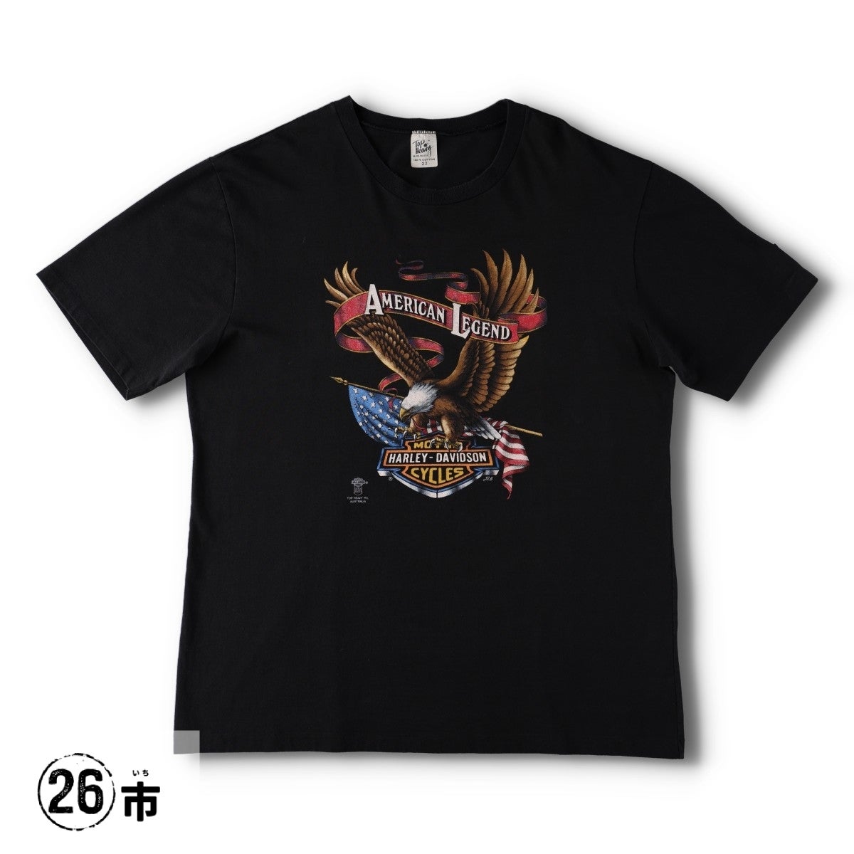 古着 90年代 Top Heavy Harley-Davidson ハーレーダビッドソン 鷲柄