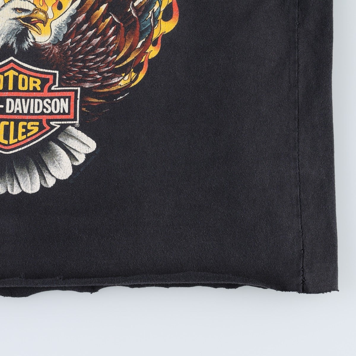 古着 90年代 ハーレーダビッドソン Harley-Davidson 鷲柄 イーグル柄
