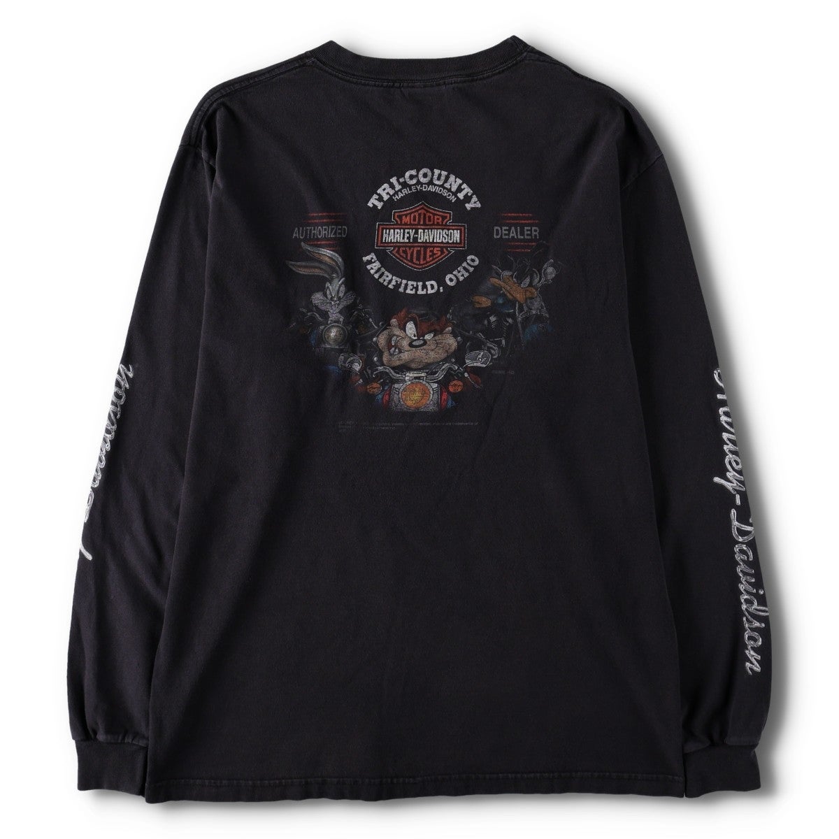 ハーレーダビッドソン×ルーニーテューンズ ローラバニー Tシャツ 古着 バイク 古着 00年代 ハーレーダビッドソン Harley-Davidson LOONEY TUNES