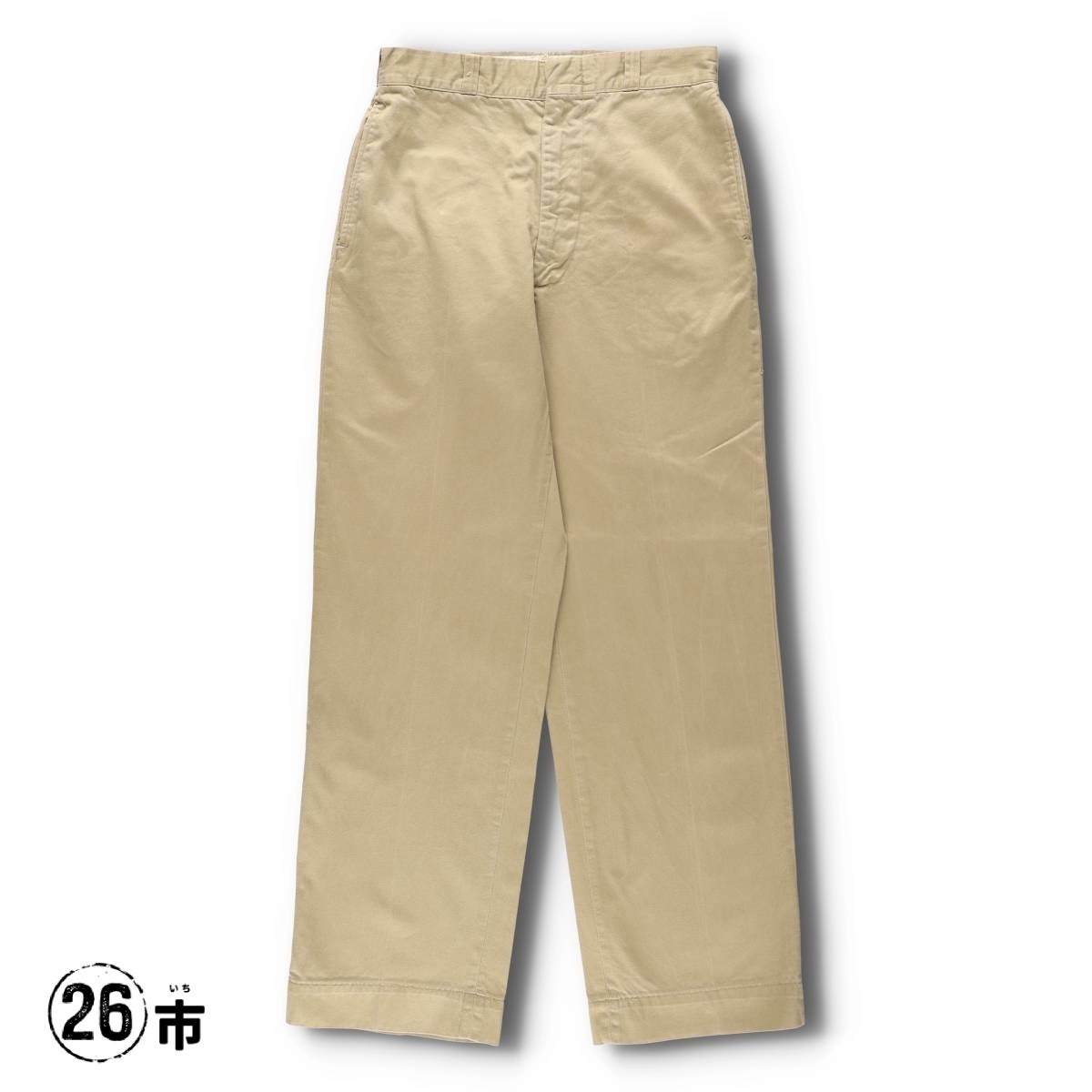 古着 60年代 米軍実品 ミリタリー ベイカーパンツ USA製 34×33 メンズ
