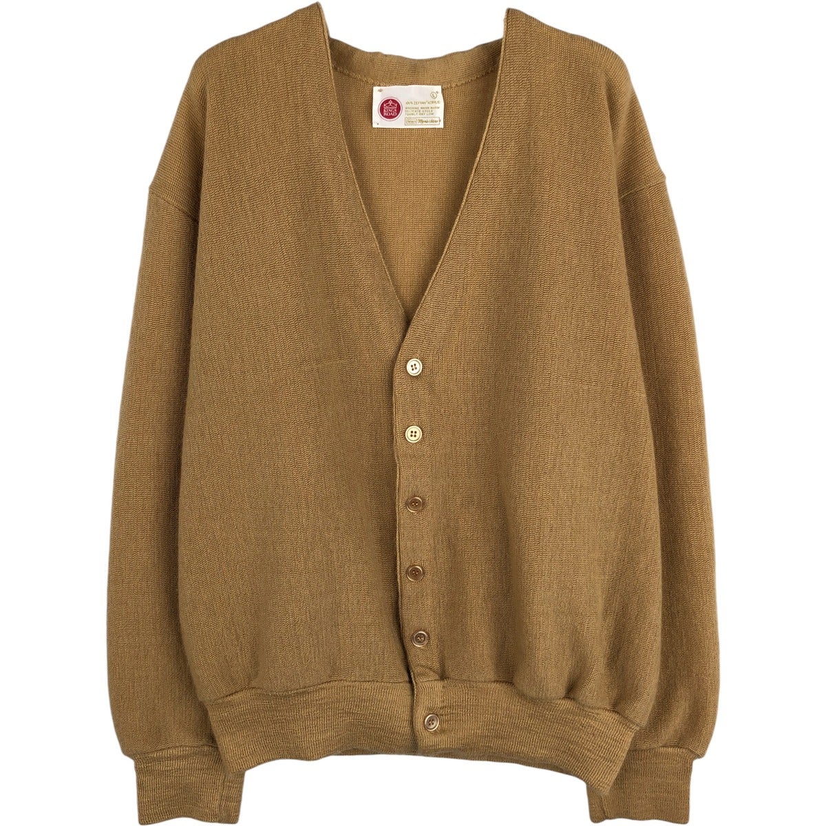 古着 70年代 シアーズ Sears SPORTSWEAR アクリルニットカーディガン