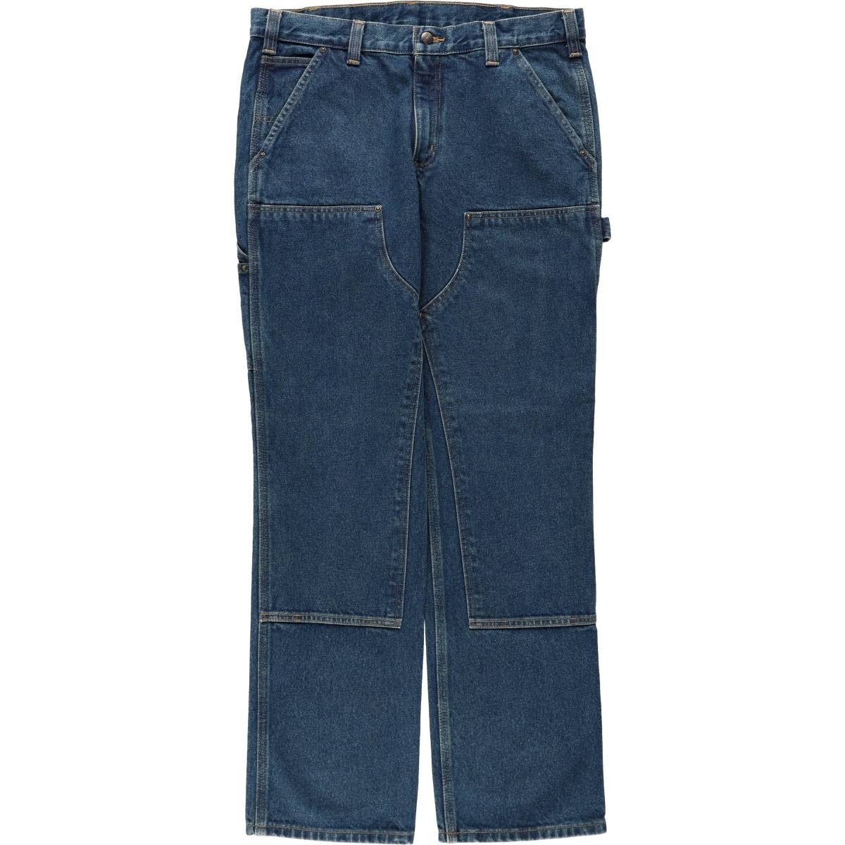 古着 カーハート Carhartt RELAXED FIT ダブルニー ブラック ダック