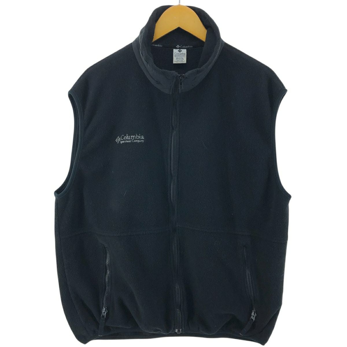 古着 90年代 コロンビア Columbia フリースプルオーバー USA製 メンズL