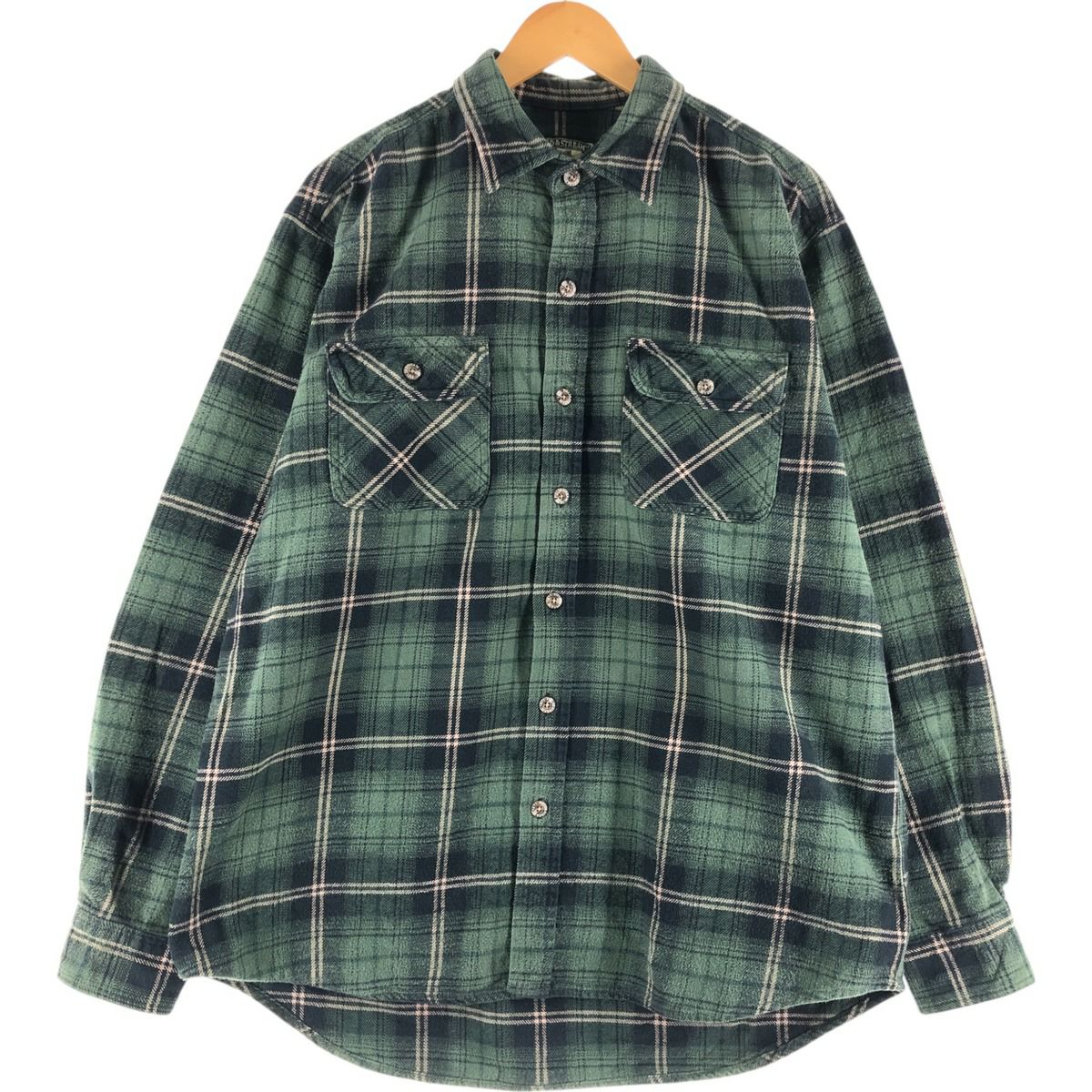 古着 フィールドアンドストリーム FIELD&STREAM 長袖 ヘビーネル
