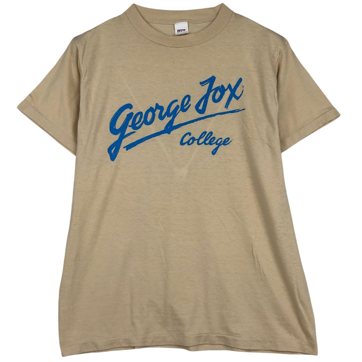 企業Tシャツ USA製 90's 古着 リンガーTシャツ メンズL相当 USA製 リンガーTシャツ SPORTSWEAR 90年代 古着 ショート丈 トップス