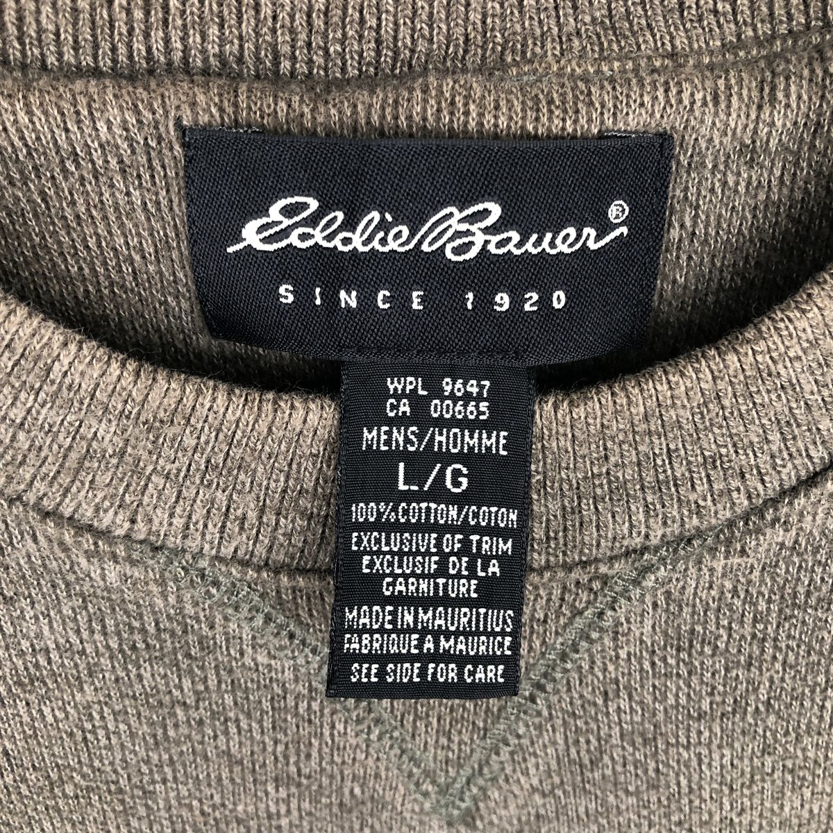 古着 00年代 エディーバウアー Eddie Bauer コットンニットセーター