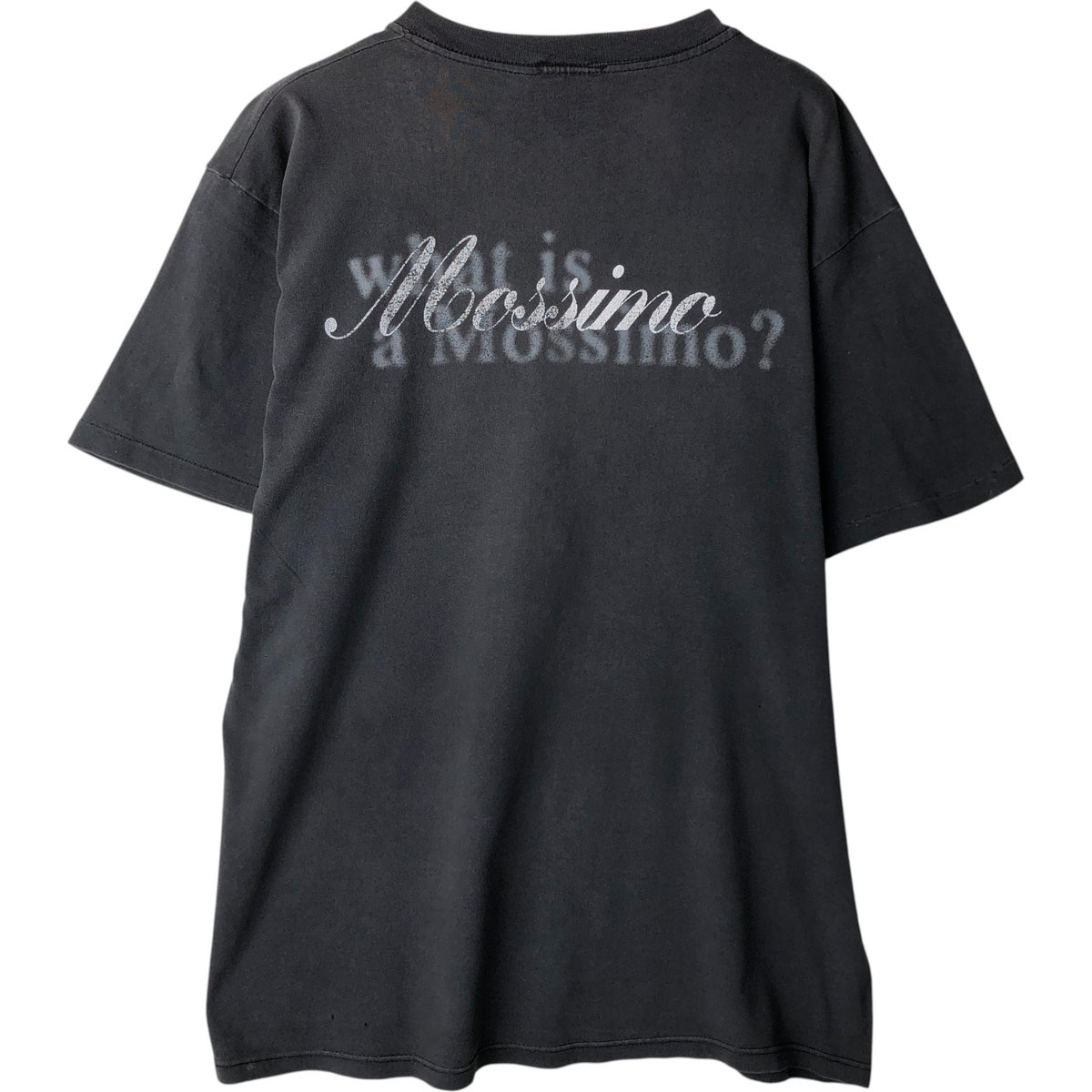 古着 90～00年代 モッシモ MOSSIMO プリントTシャツ USA製 メンズM相当