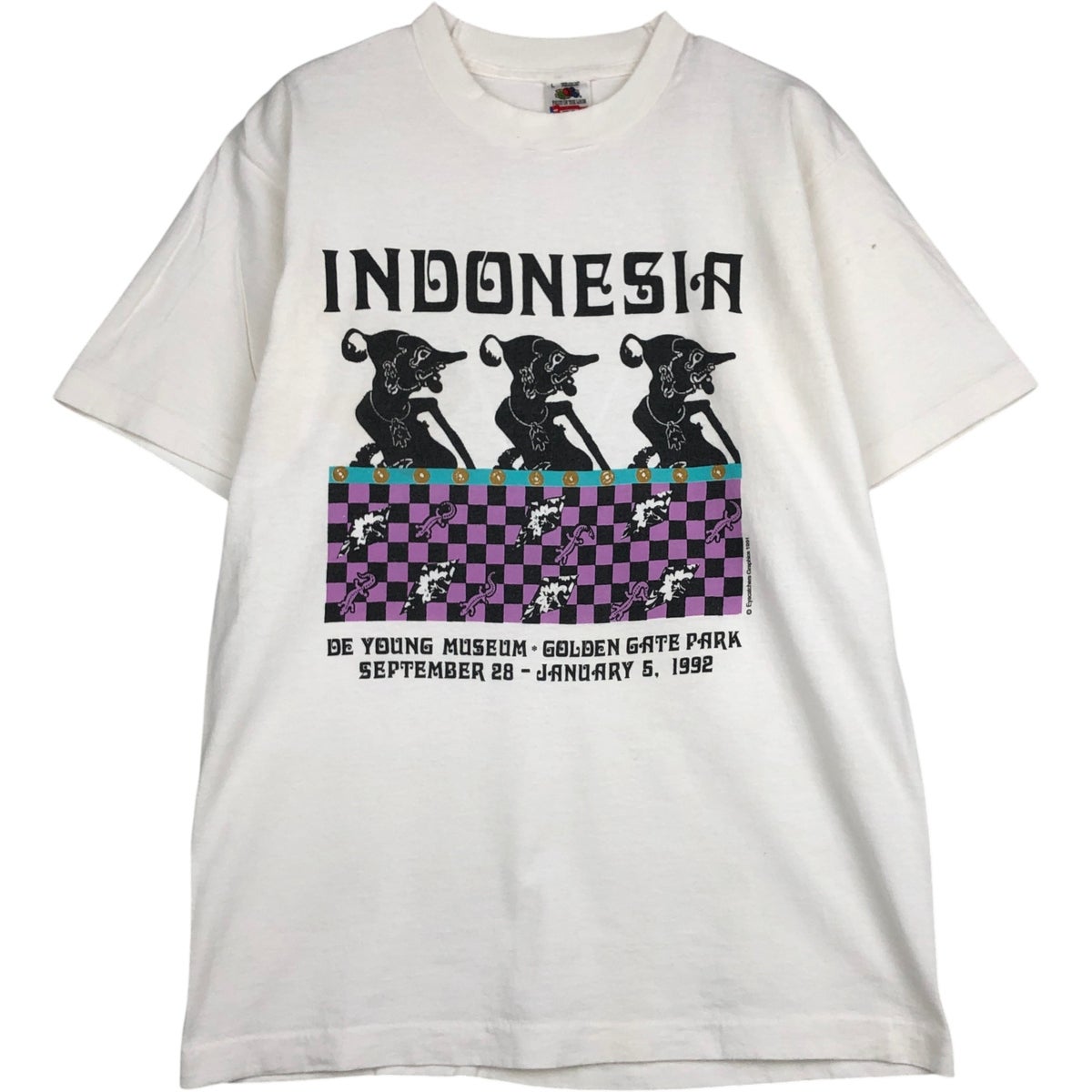 古着 90年代 フルーツオブザルーム FRUIT OF THE LOOM プリントTシャツ