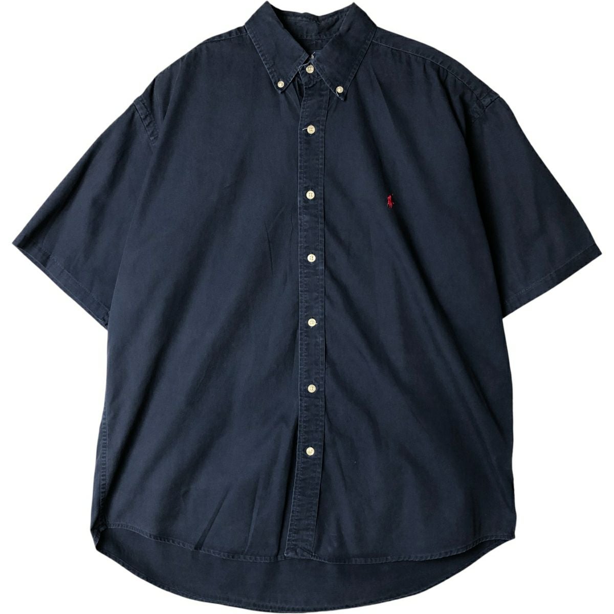 古着 ラルフローレン Ralph Lauren BLAKE 半袖 ボタンダウンシャツ