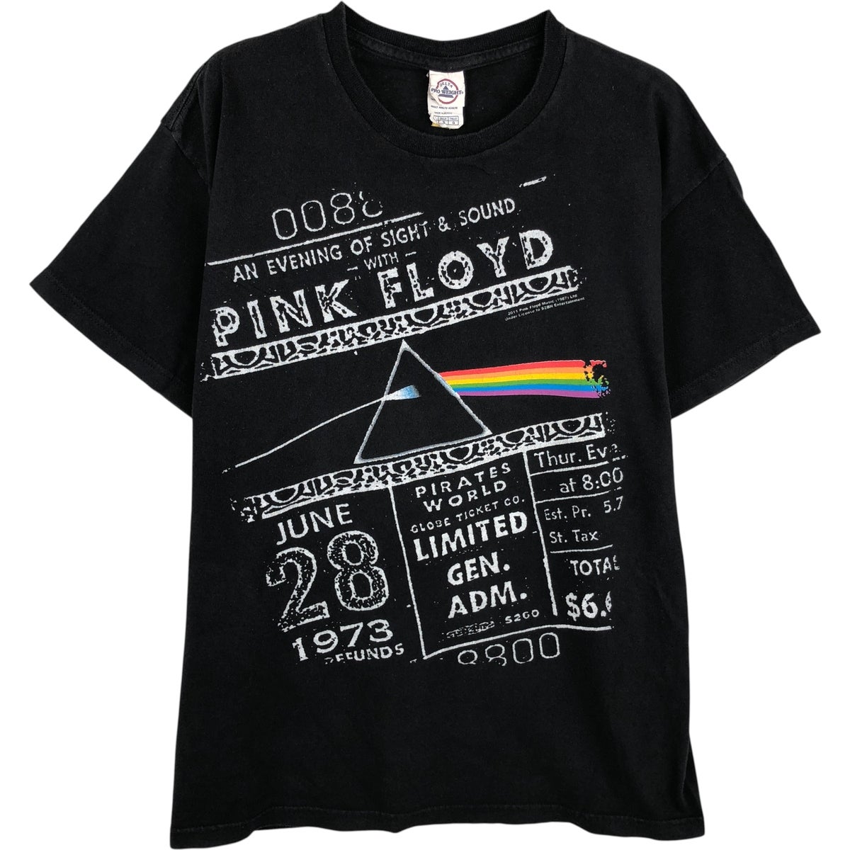 古着 00年代 アンビル Anvil PINK FLOYD ピンクフロイド バンドTシャツ