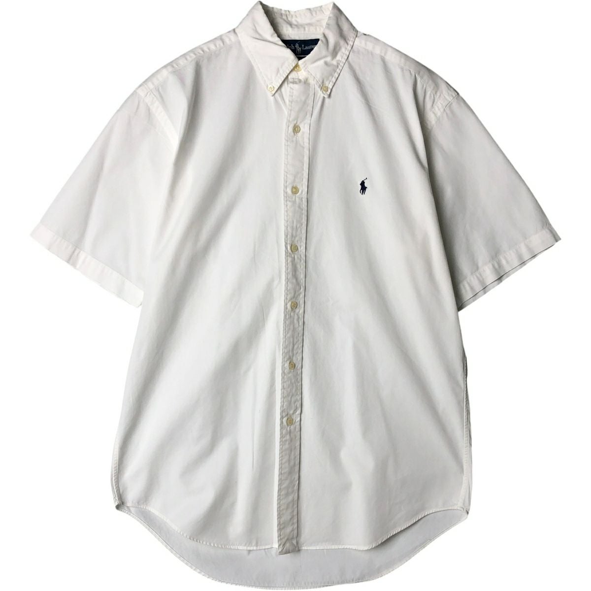 古着 ラルフローレン Ralph Lauren BLAKE 半袖 ボタンダウンシャツ