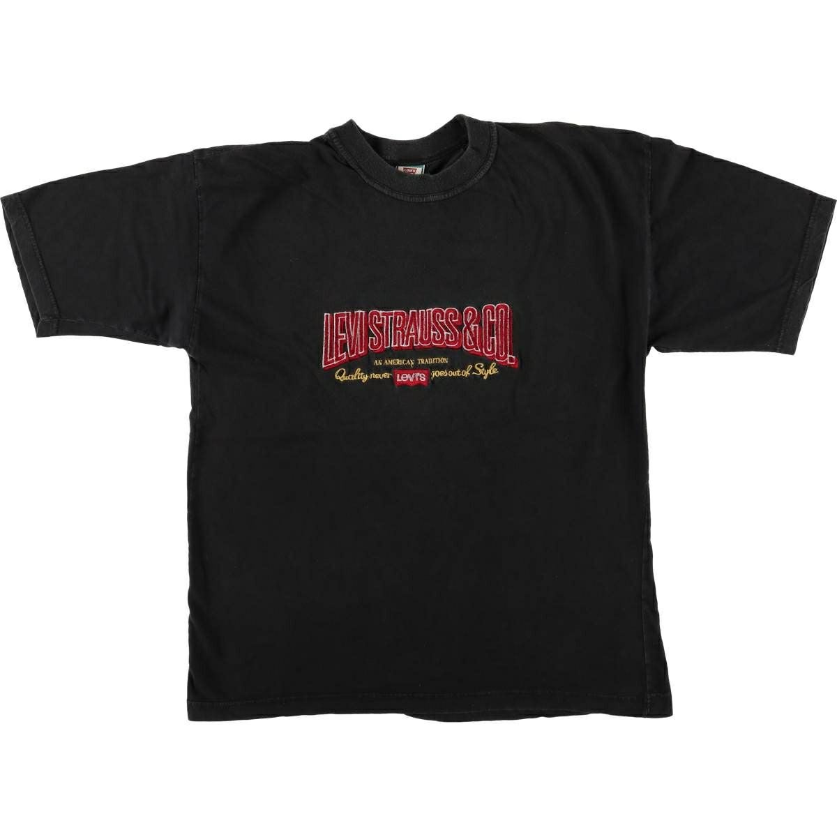 古着 リーバイス Levis JEANS FOR WOMEN 半袖 ロゴTシャツ USA製