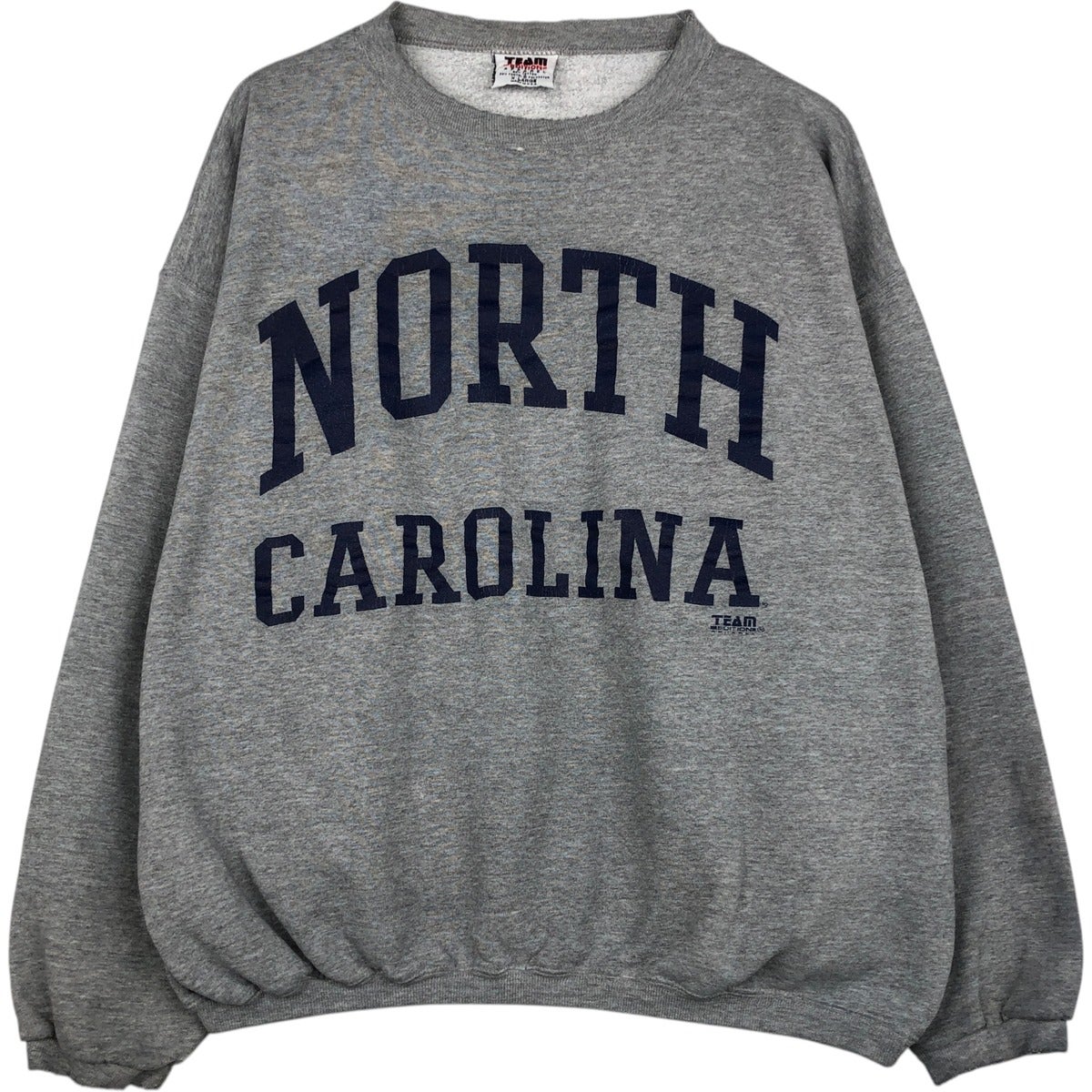 ノースカロライナ大学70年代ビンテージスウェット　ロングリブ型 古着 90年代 クレーブルスポーツウェア CRABLE SPORTSWEAR NORTH