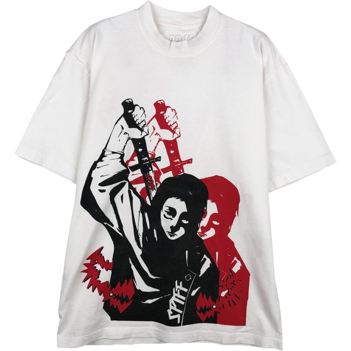 古着 呪術廻戦 乙骨憂太 アニメ キャラクタープリントTシャツ メンズM