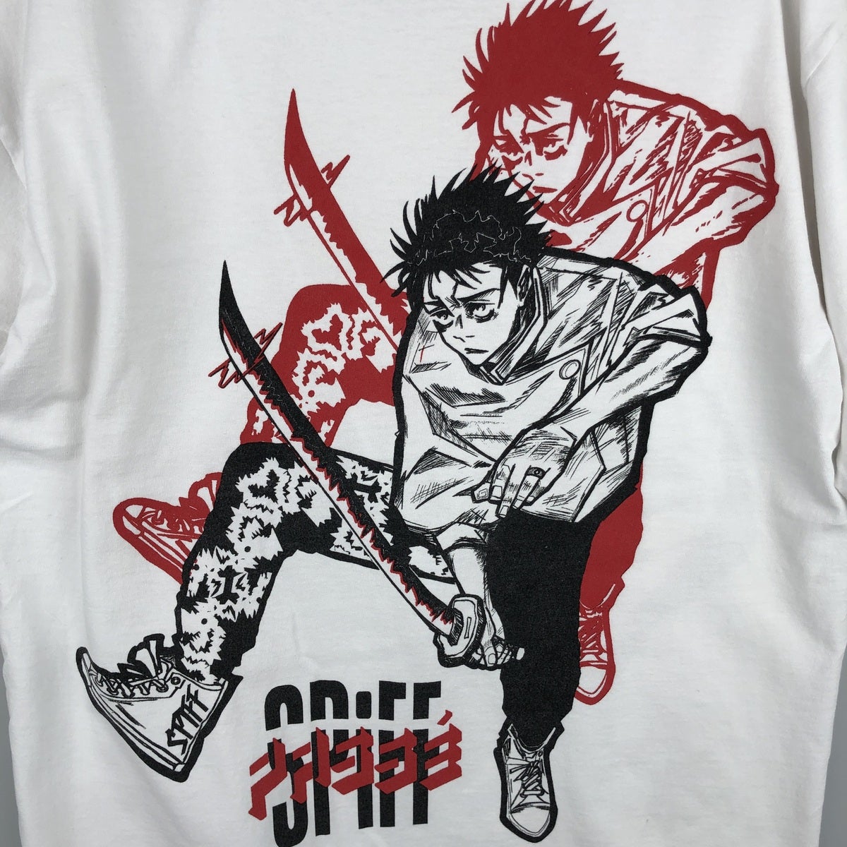 古着 呪術廻戦 乙骨憂太 アニメ キャラクタープリントTシャツ メンズM