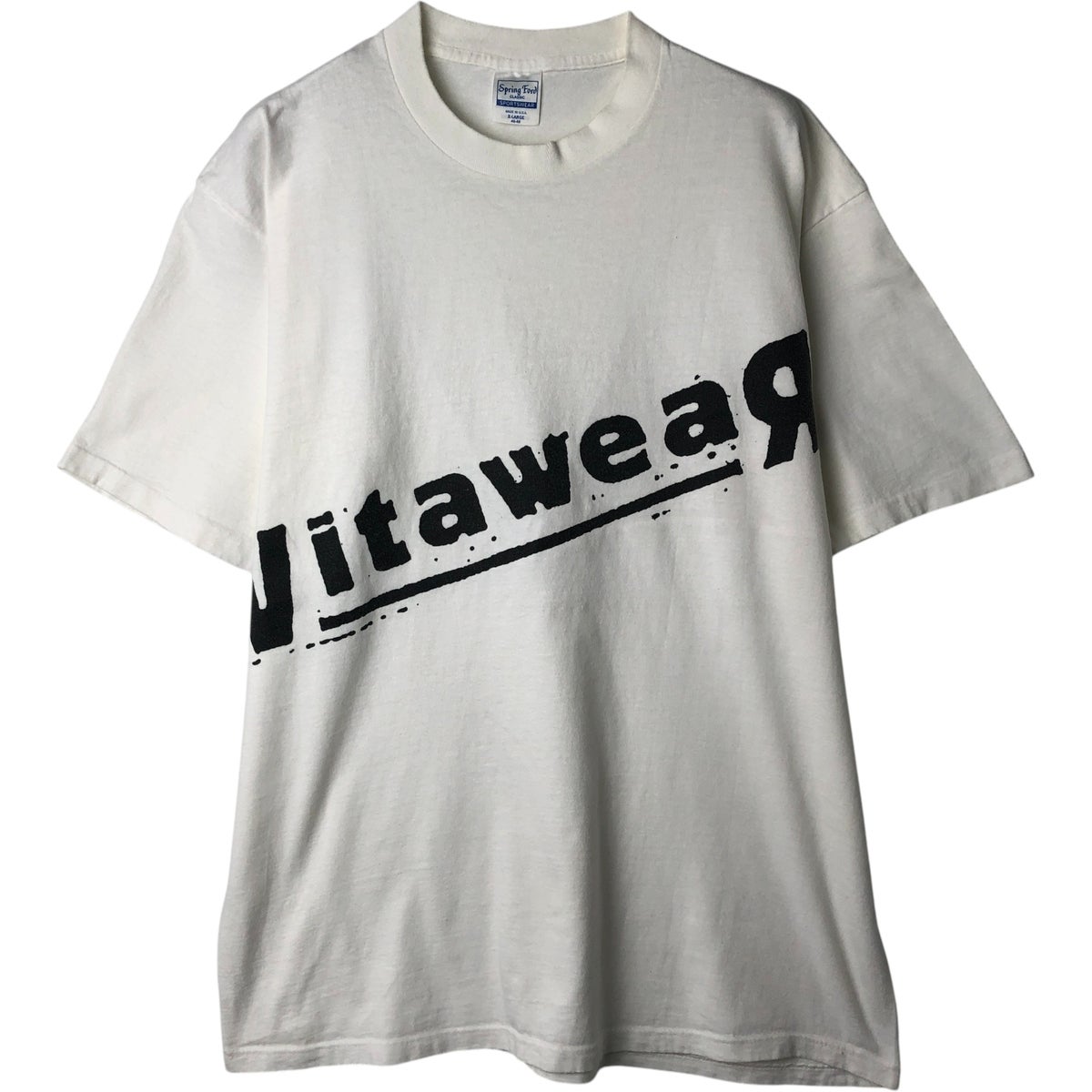 古着 80年代 Spring Ford CLASSIC プリントTシャツ USA製 メンズXL相当