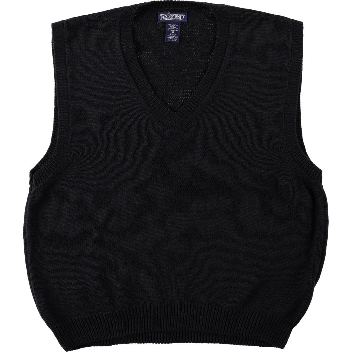 古着 90年代 ランズエンド LANDS END 長袖 ラガーシャツ USA製 メンズL