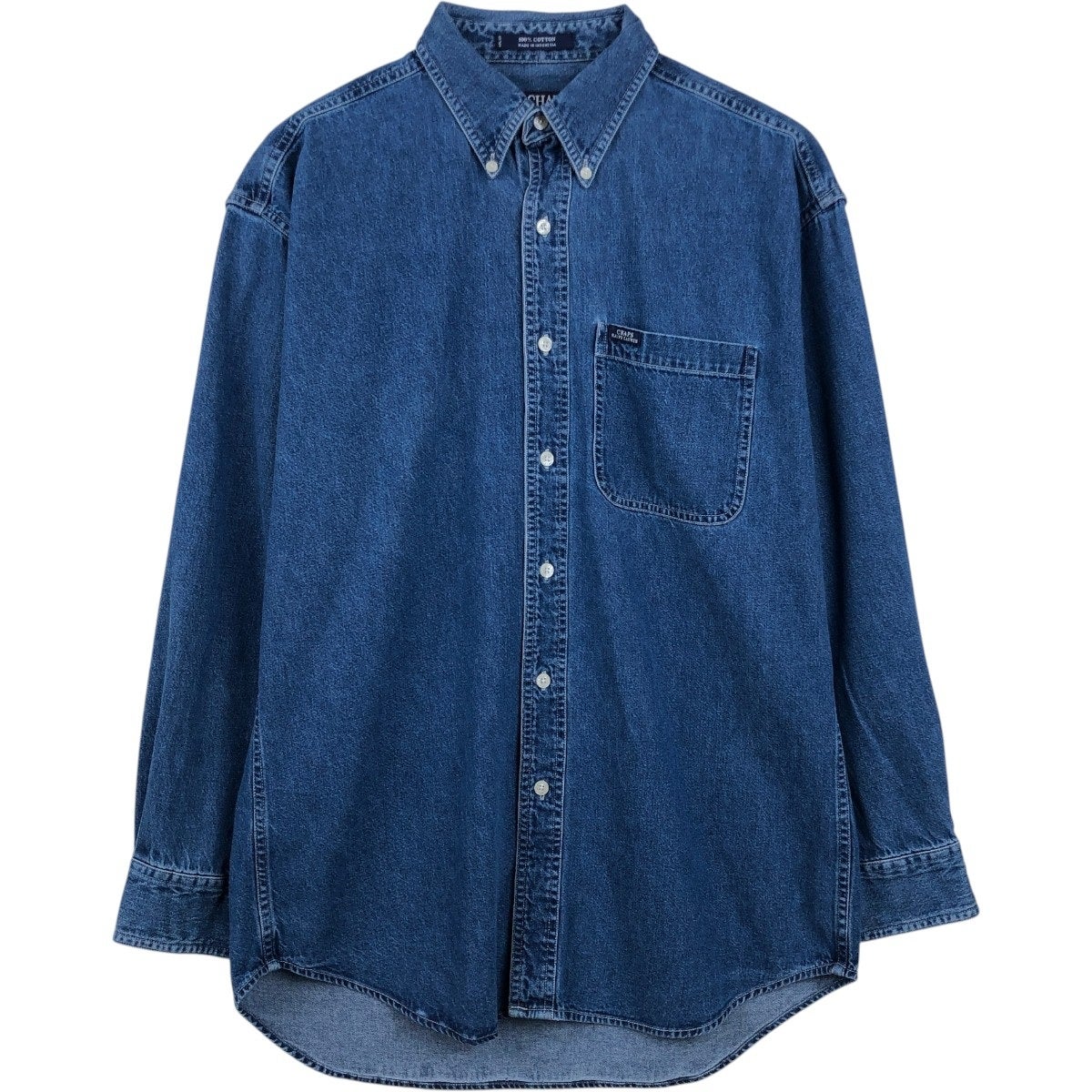 古着 ラルフローレン Ralph Lauren CHAPS チャップス 長袖 ボタン