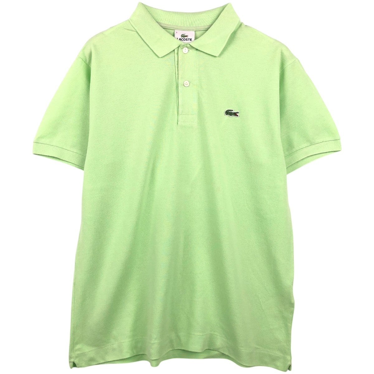 古着 90年代 ラコステ LACOSTE フランス企画 半袖 ポロシャツ 7 メンズ