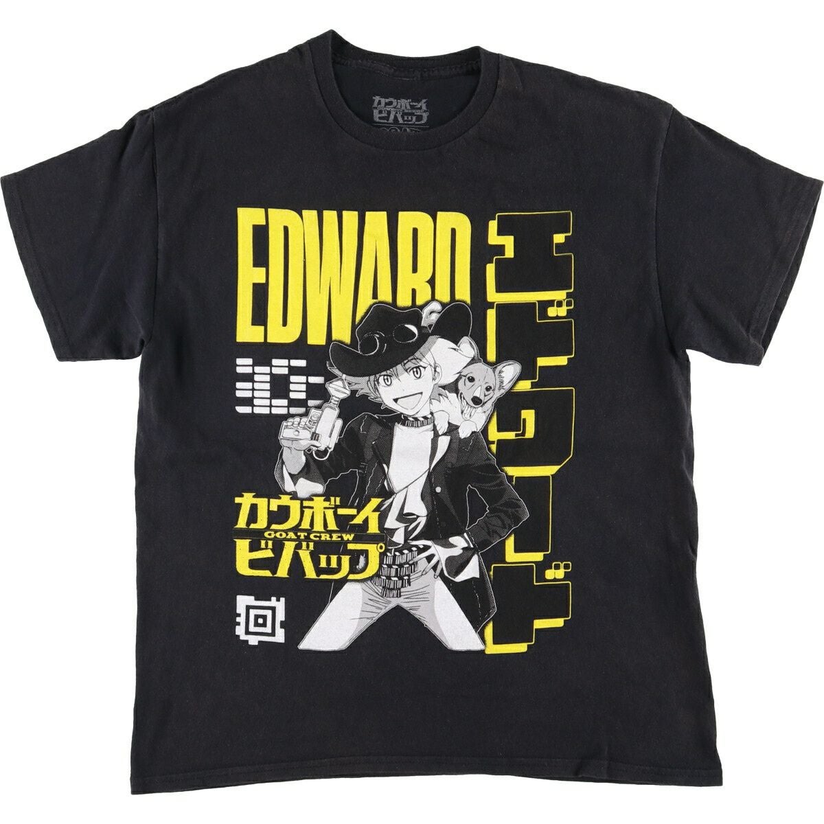 古着 LUPIN THE 3RD ルパン三世 アニメ キャラクタープリントTシャツ
