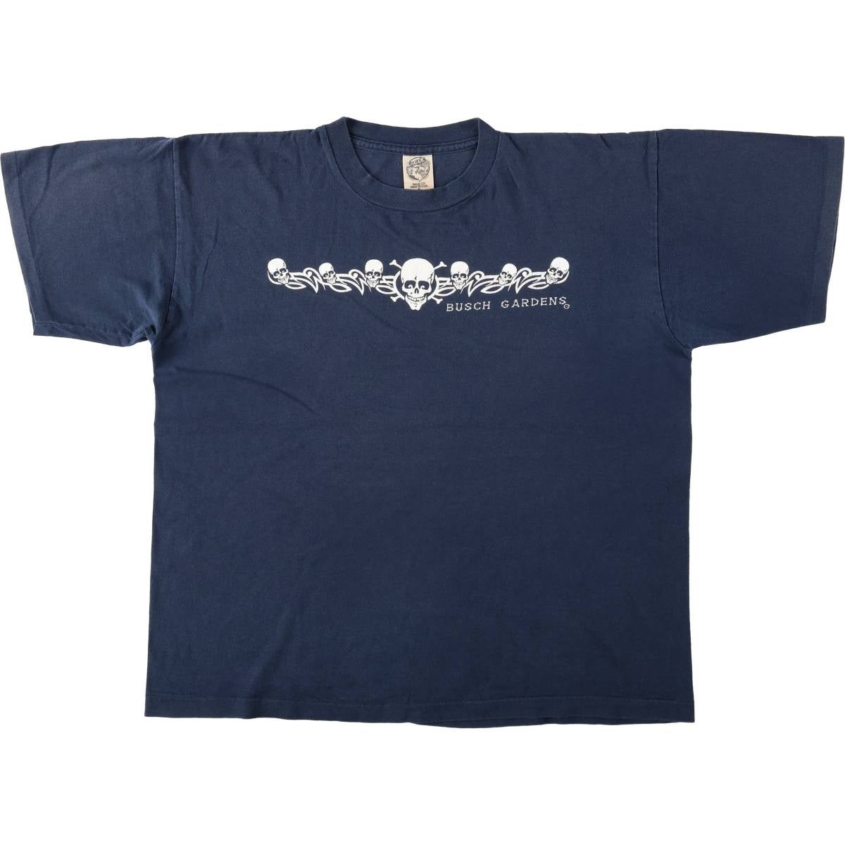古着 90年代 シードッグ SEE DOG ドクロ柄 スカル柄 プリントTシャツ