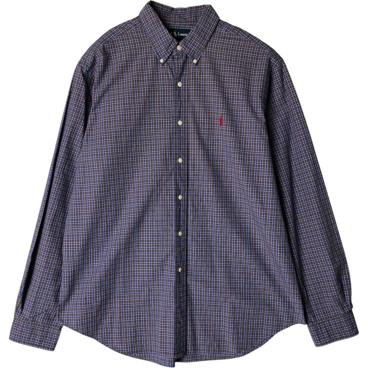 古着 ラルフローレン Ralph Lauren CUSTOM FIT 長袖 ボタンダウン