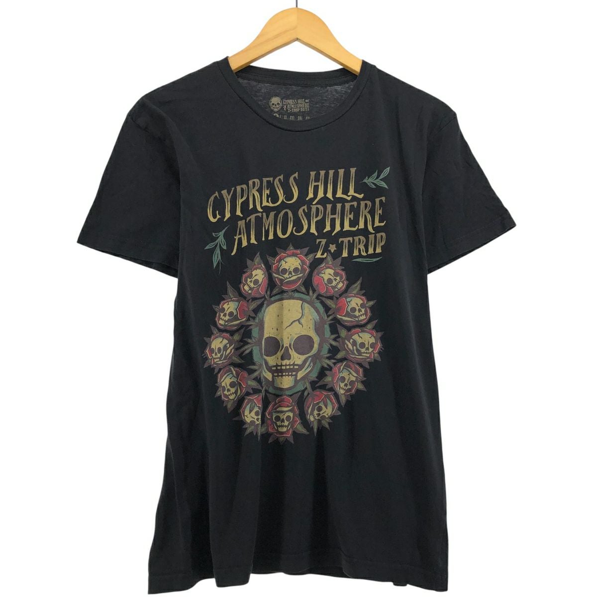 古着 CYPRESS HILL サイプレスヒル ドクロ柄 スカル柄 ラップTシャツ