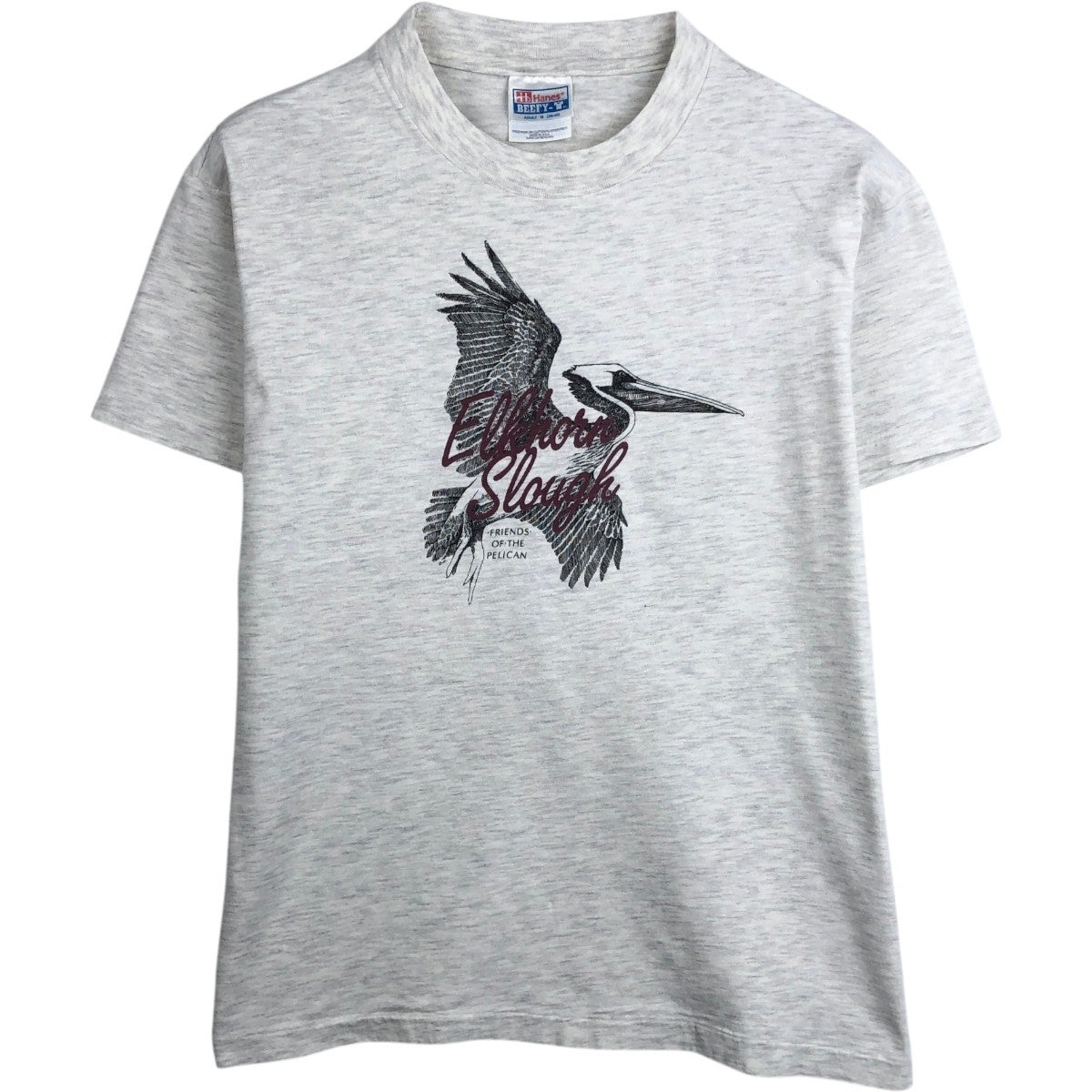 古着 90年代 ヘインズ Hanes BEEFY-T アニマルTシャツ USA製 メンズM