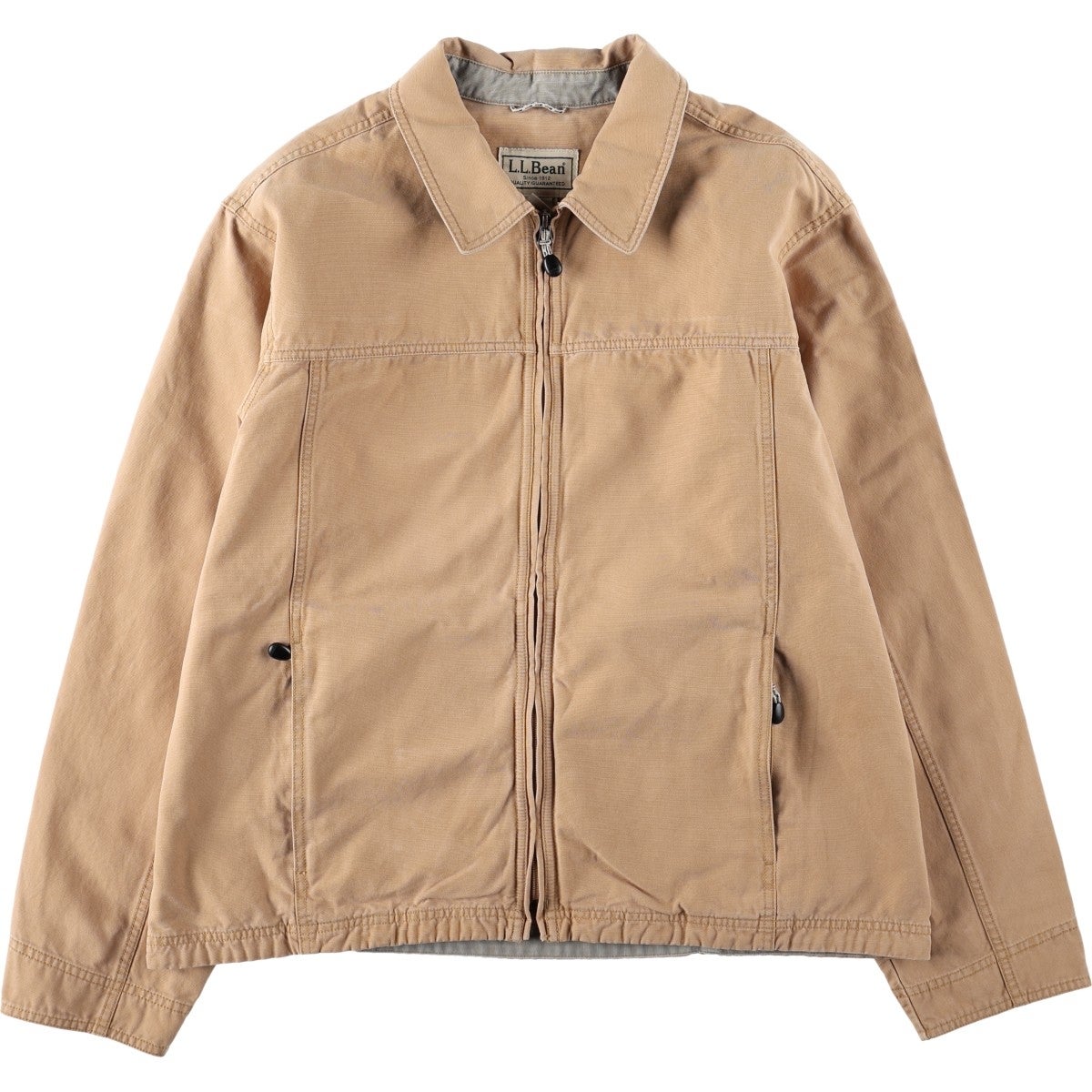 古着 00年代 エルエルビーン L.L.Bean 襟付き ダック コットン