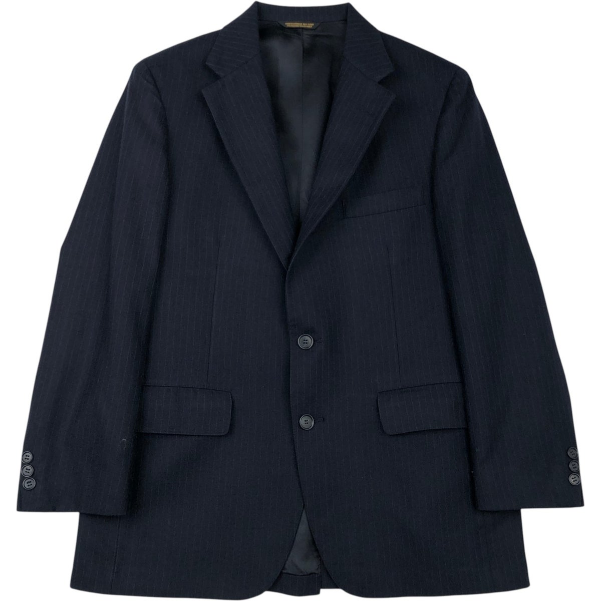 古着 アクアスキュータム Aquascutum チェック柄 ウールテーラード