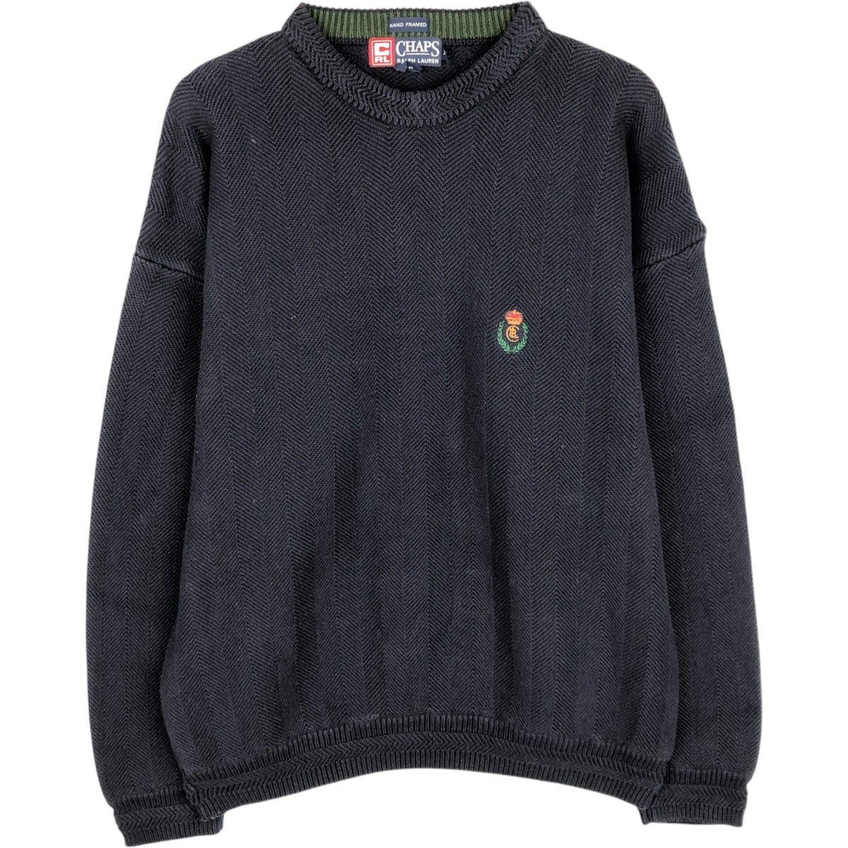 古着 ラルフローレン Ralph Lauren CHAPS チャップス ヘリンボーン