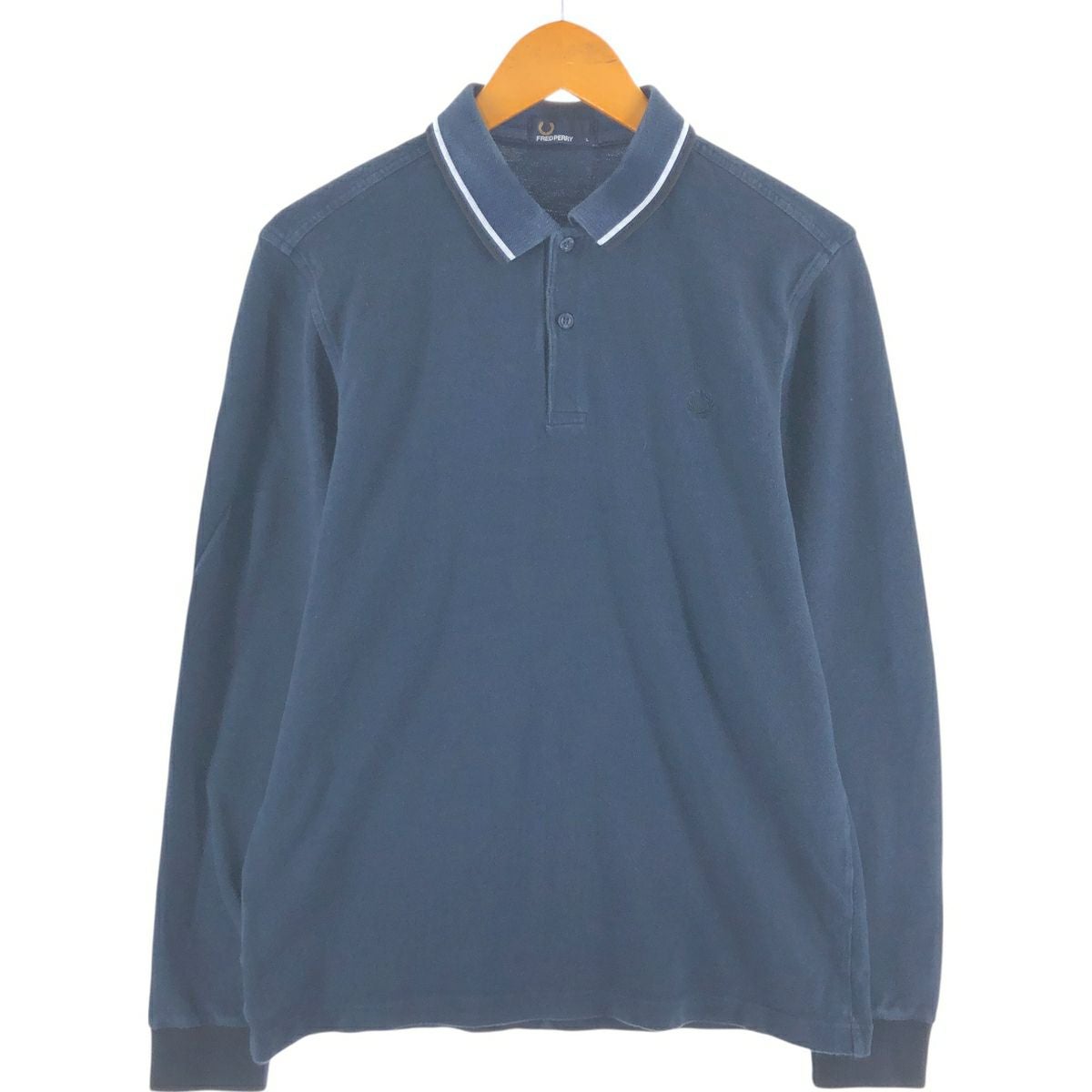 古着 フレッドペリー FRED PERRY 長袖 ポロシャツ メンズL相当
