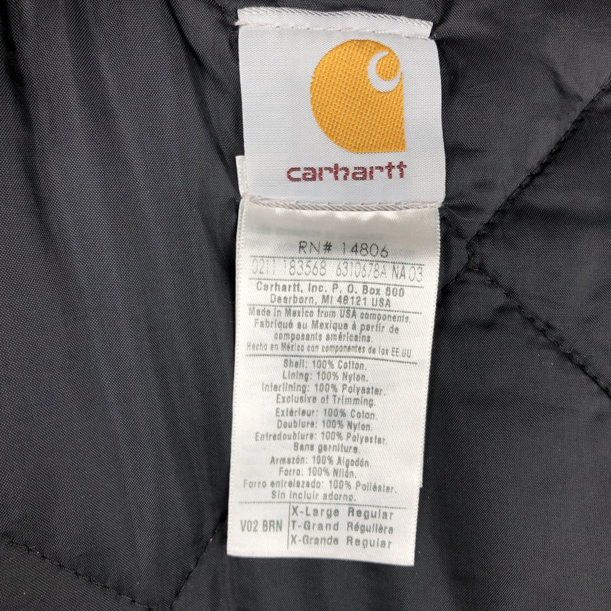 古着 カーハート Carhartt クラシックベスト ダックベスト メンズXL