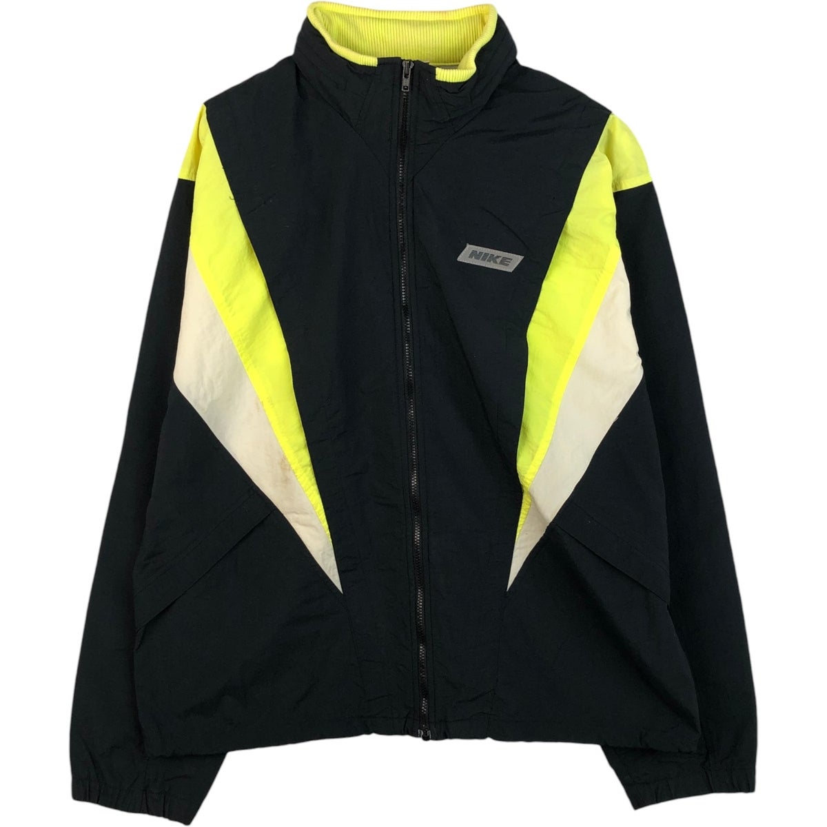 古着 90年代 ナイキ NIKE 銀タグ ジャージ トラックジャケット メンズL
