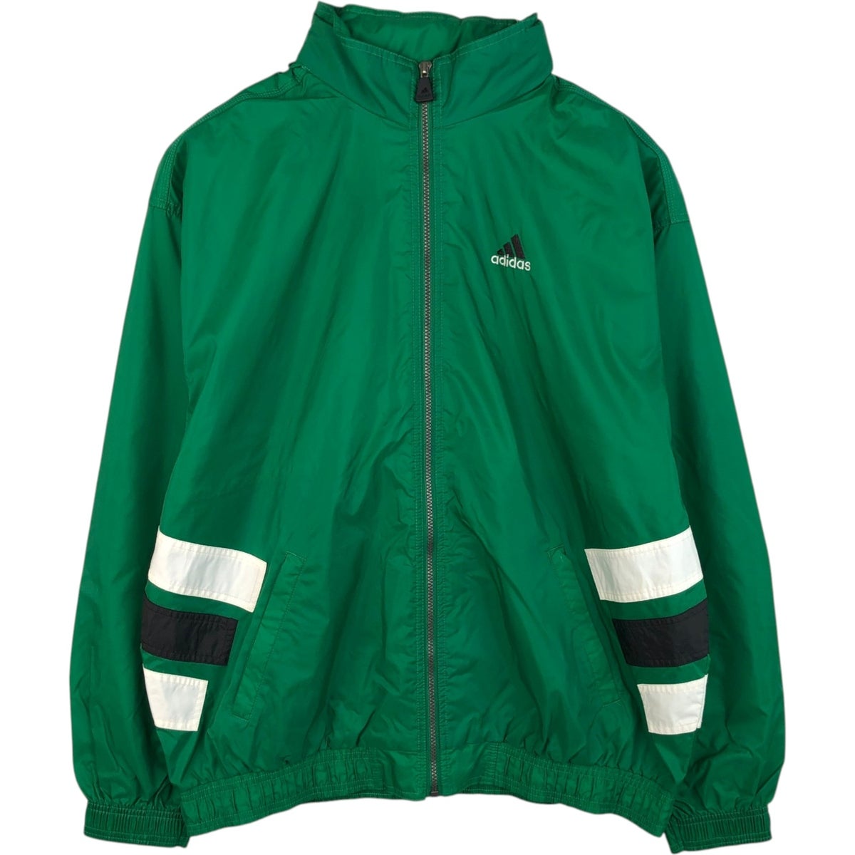 古着 80～90年代 アディダス adidas バックロゴ ナイロンジャケット