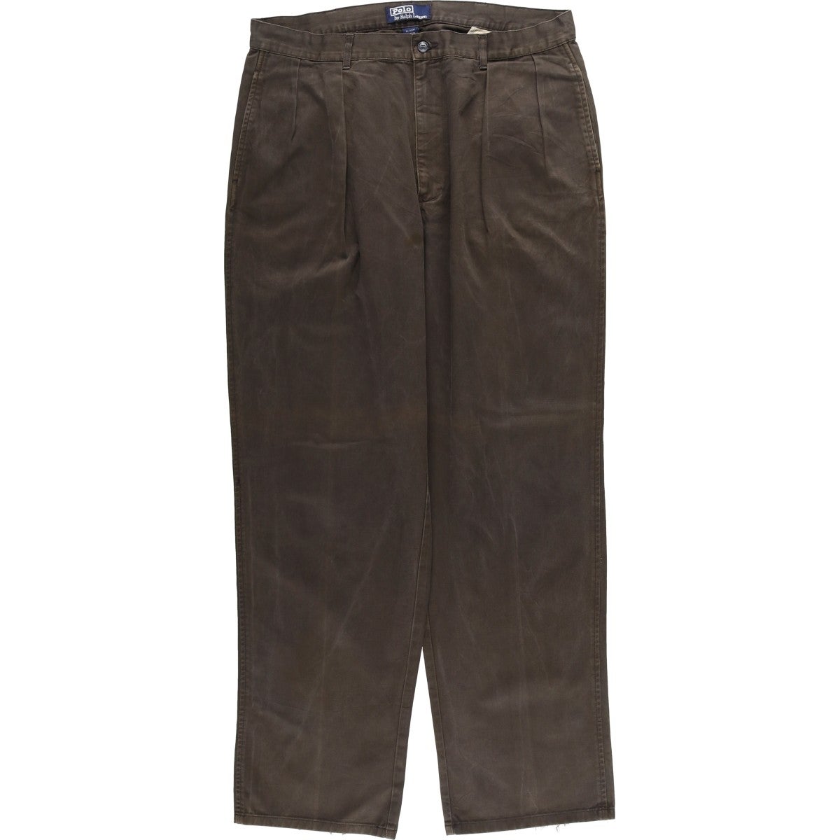 古着 ラルフローレン Ralph Lauren POLO by Ralph Lauren ツータック