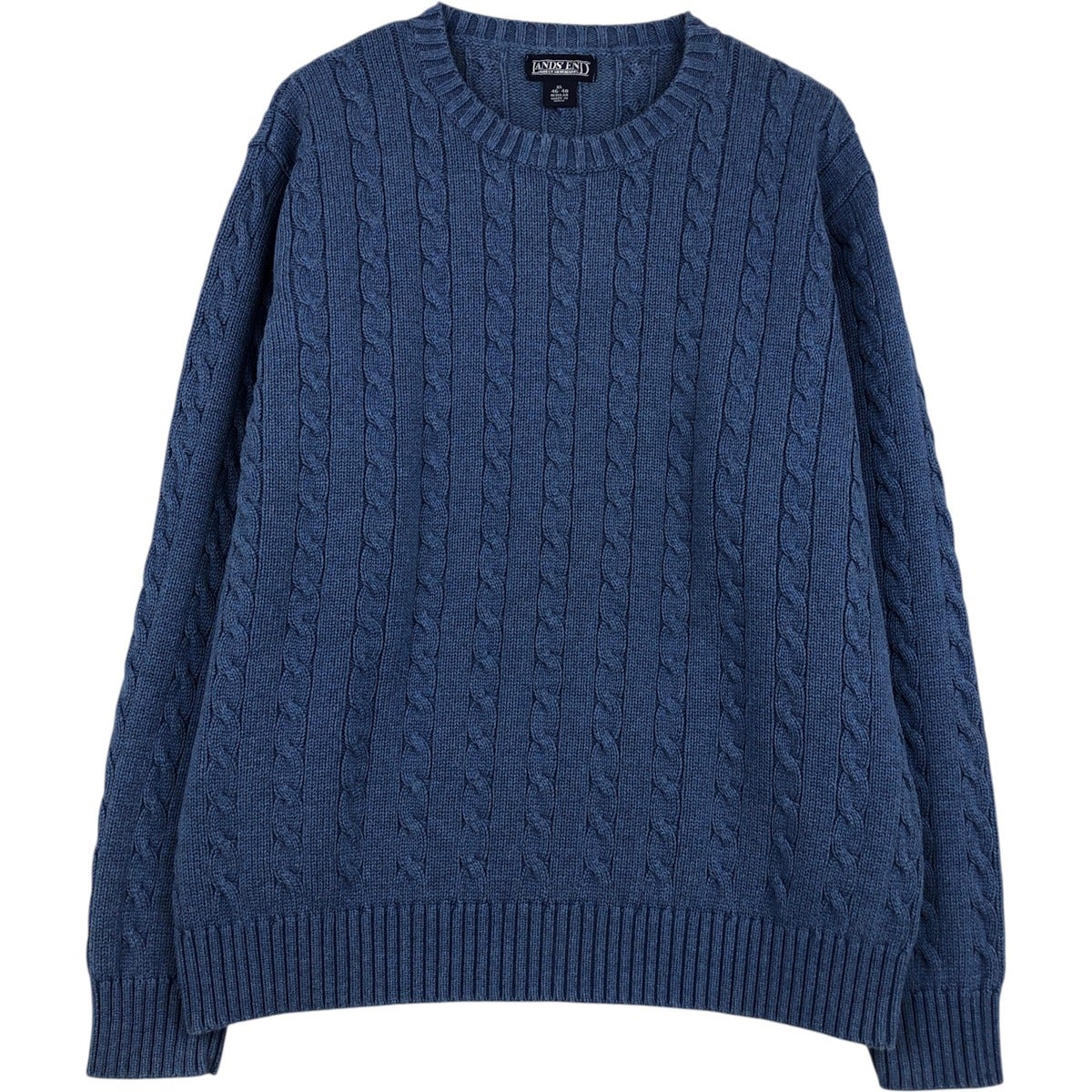古着 90年代 ランズエンド LANDSEND コットンニットセーター USA製