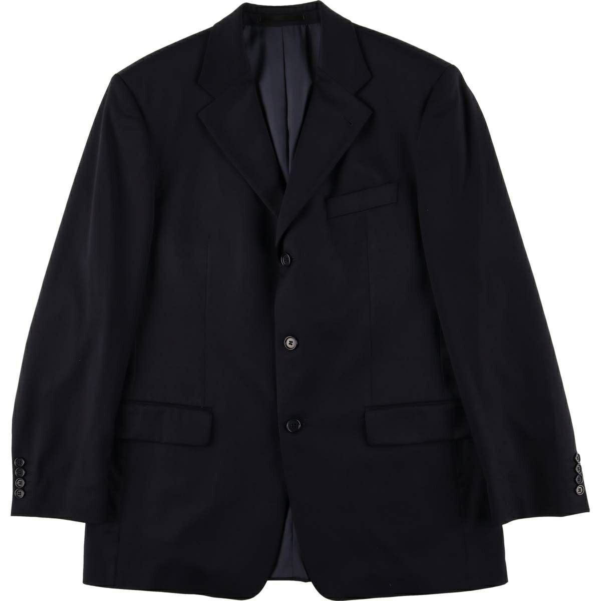 古着 ヒューゴボス HUGO BOSS ピークドラペル テーラードジャケット