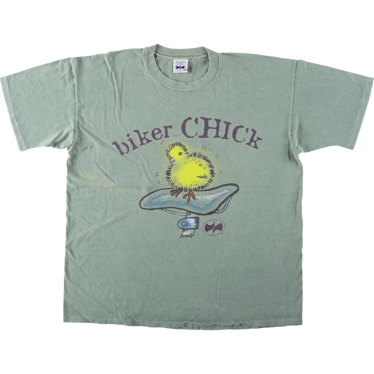 古着 90年代 Murina 猫柄 アニマルTシャツ USA製 メンズL相当