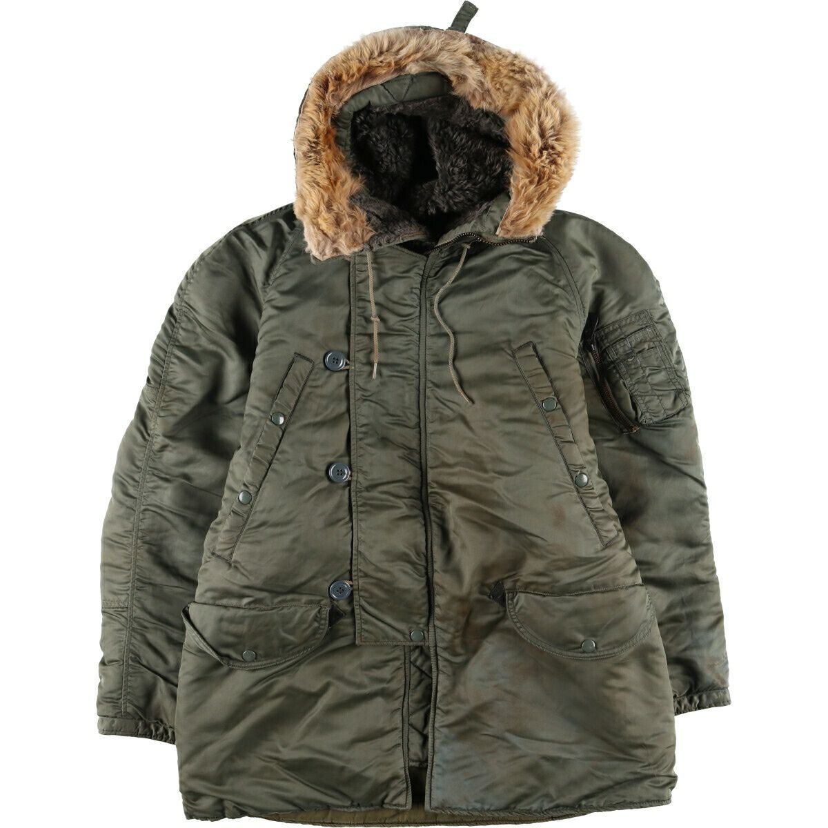 古着 訳あり特価 60年代 N-3B ミリタリー フライトジャケット メンズL