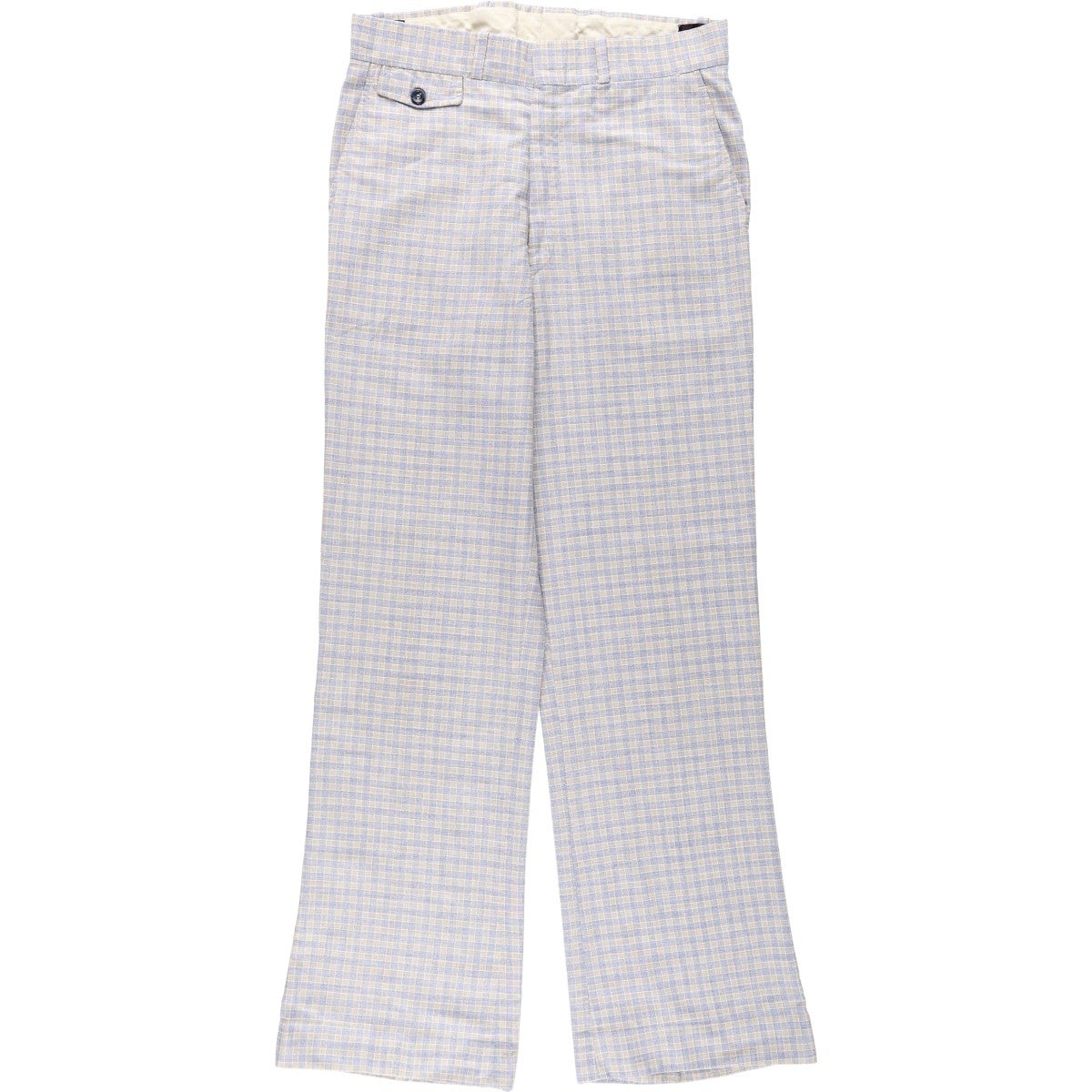 古着 70年代 ファーラー FARAH チェック柄 スラックスパンツ USA製