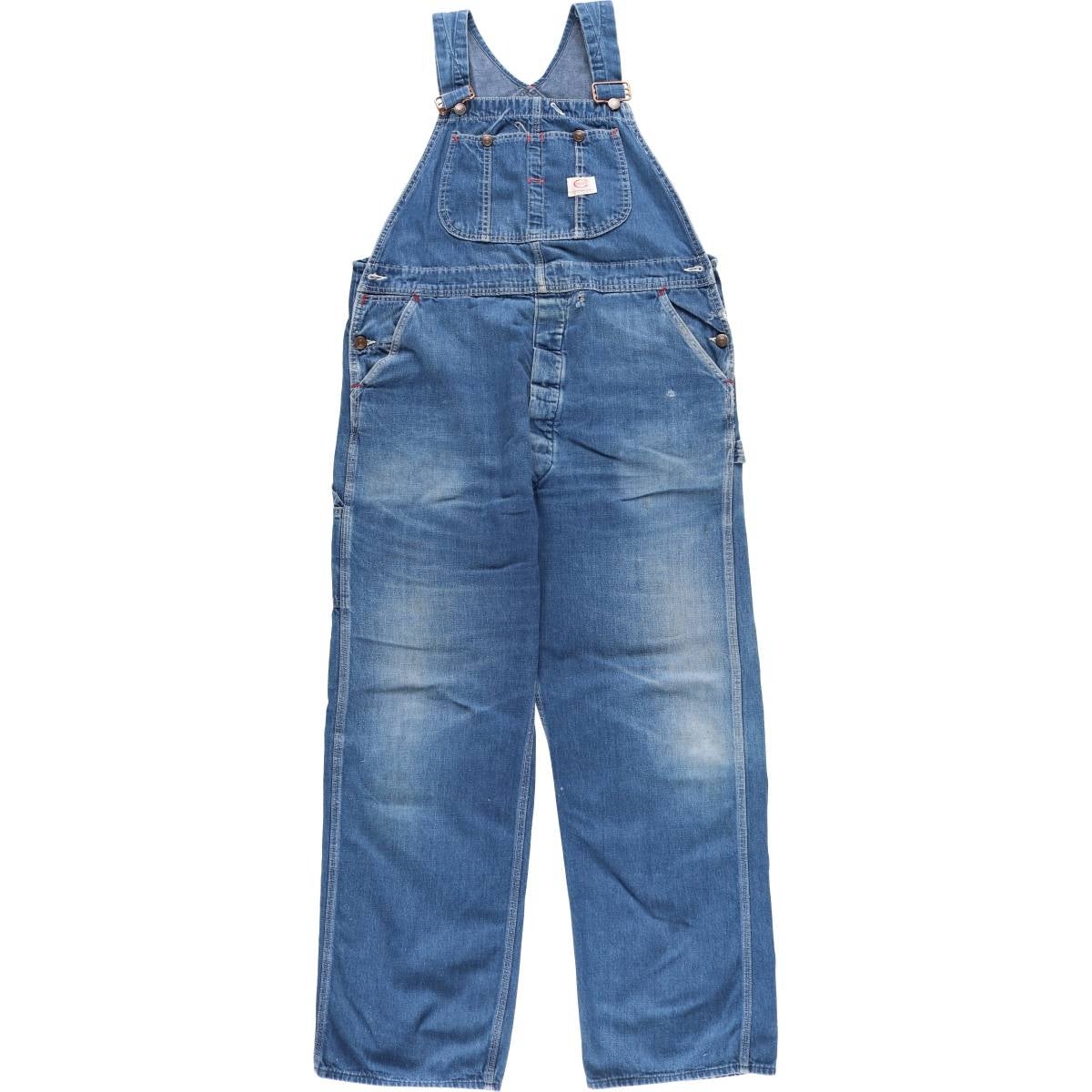 古着 オシュコシュ Osh kosh デニムオーバーオール メンズw34相当
