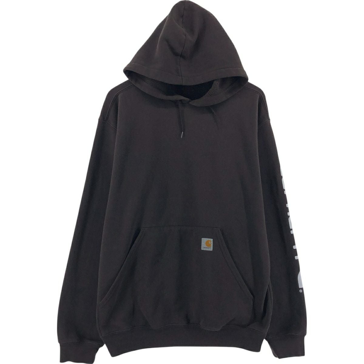 古着 カーハート Carhartt スウェットプルオーバーパーカー メキシコ製