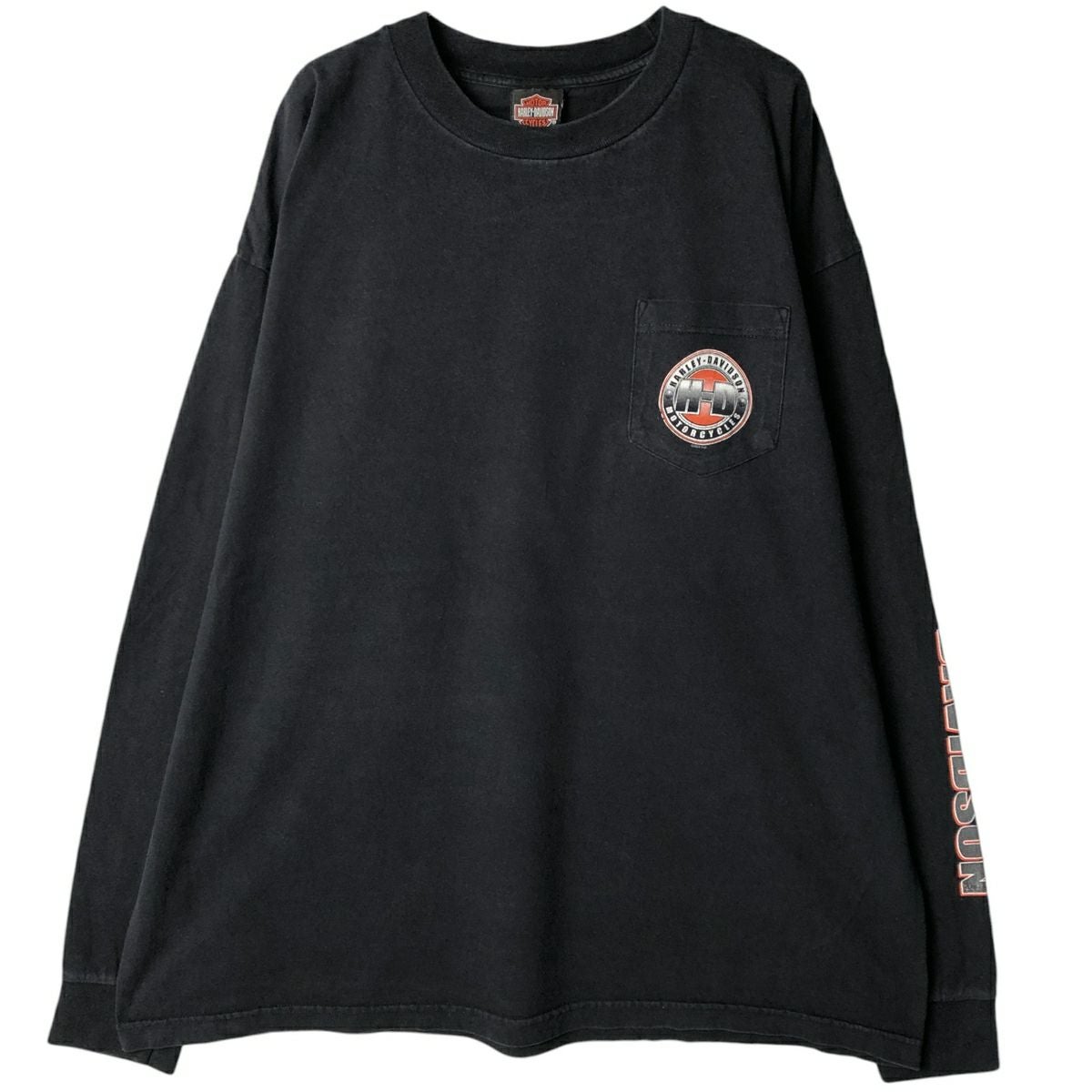 HARLEY DAVIDSON ハーレー Tシャツ ロンT 古着 00年代 ハーレーダビッドソン Harley-Davidson モーターサイクル