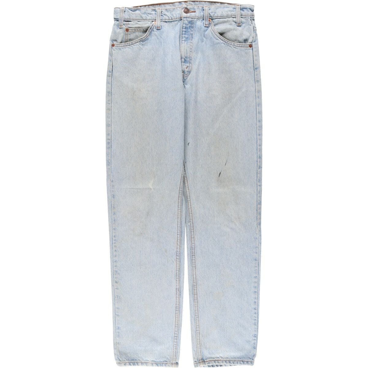 古着 90年代 リーバイス Levis 505 REGULAR FIT STRAIGHT LEG オレンジ