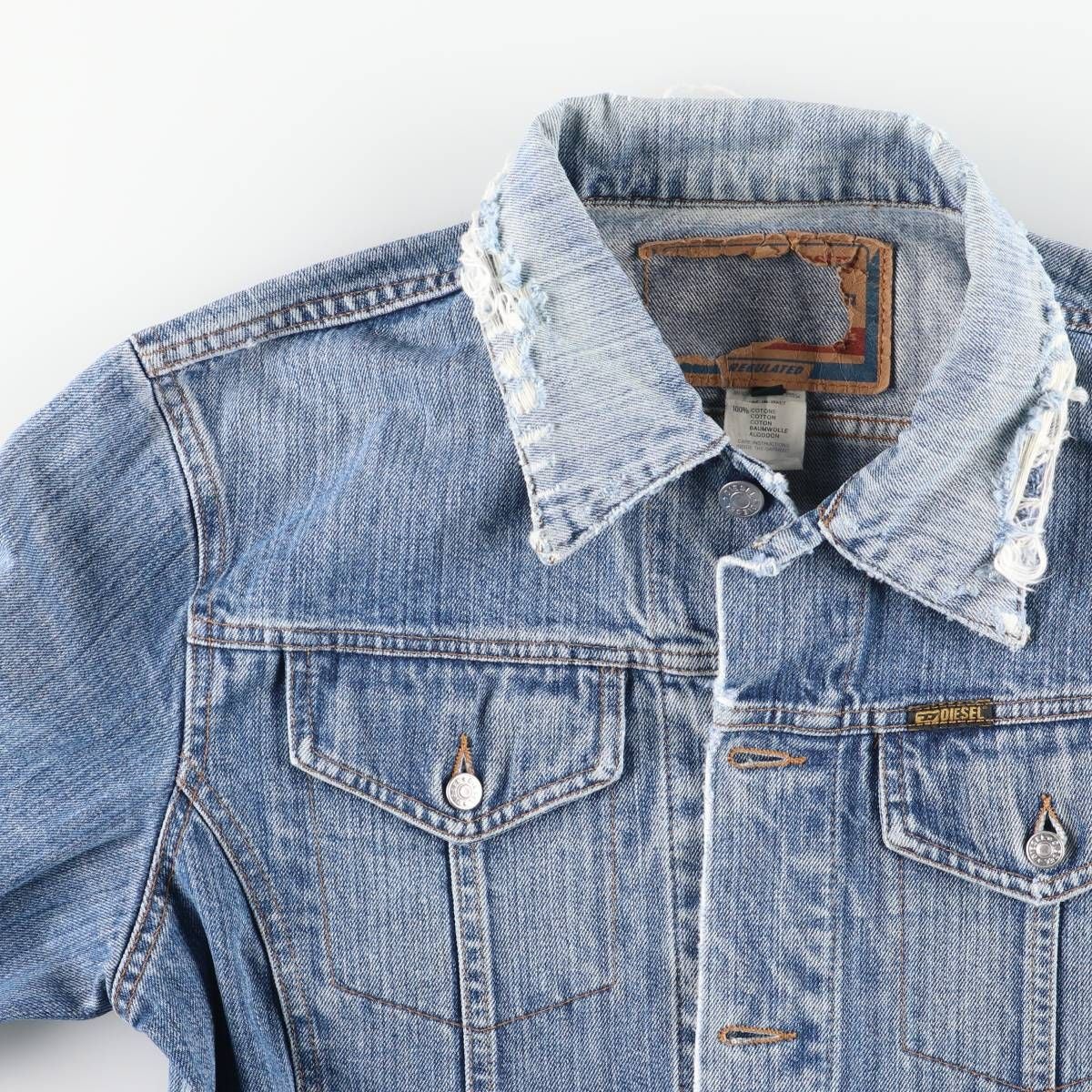 古着 ディーゼル DIESEL デニムジャケット Gジャン イタリア製 メンズM