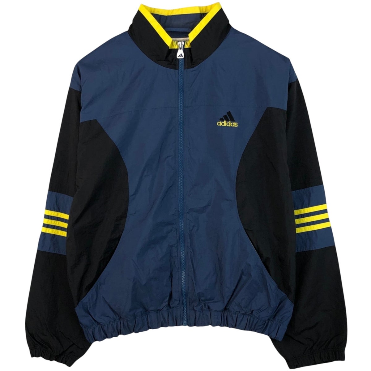 古着 80年代 アディダス adidas ナイロンジャケット メンズS相当