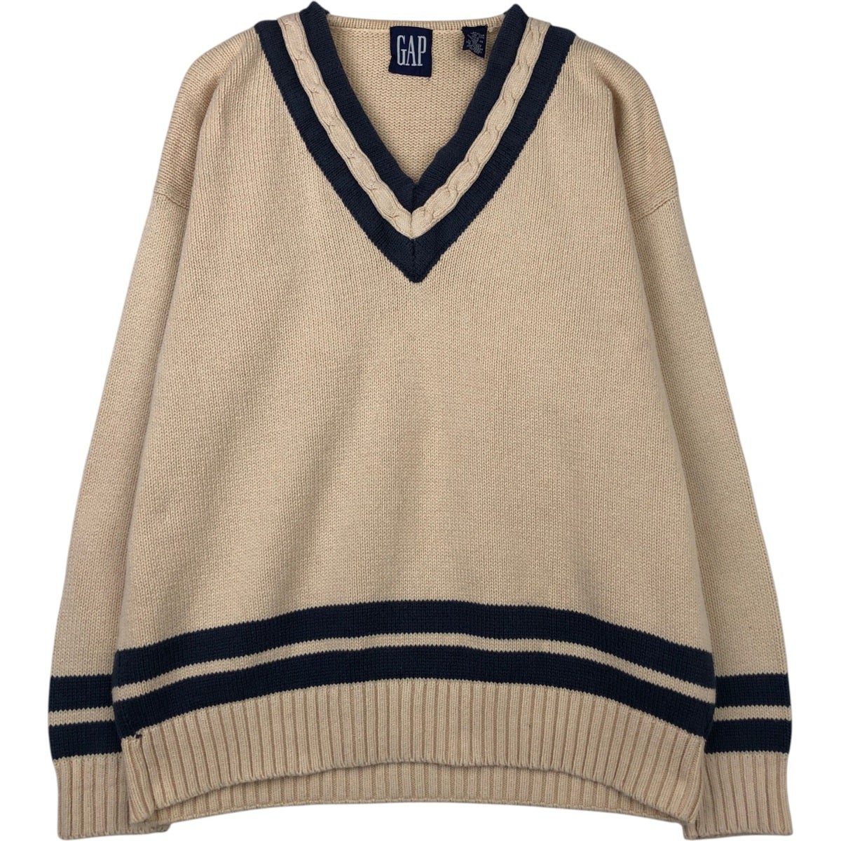 古着 90年代 ギャップ GAP オールドギャップ ケーブル編み ラムウール